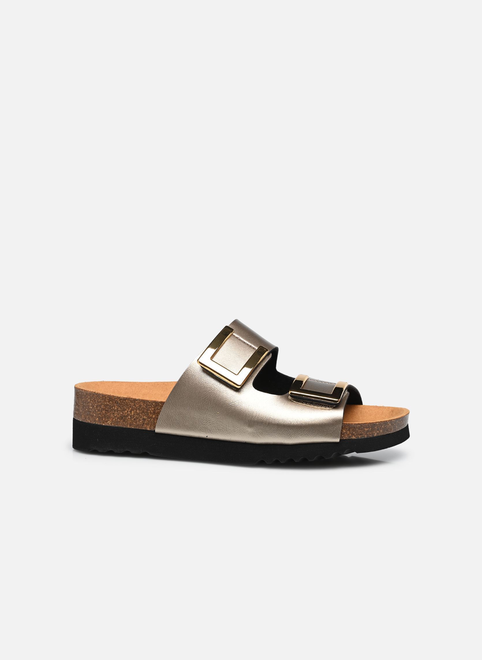 Pantoletten MONTEREY 2 STRAPS COMFORT damen gold und bronze Scholl Pantoletten MONTEREY 2 STRAPS COMFORT damen gold und bronze Gold