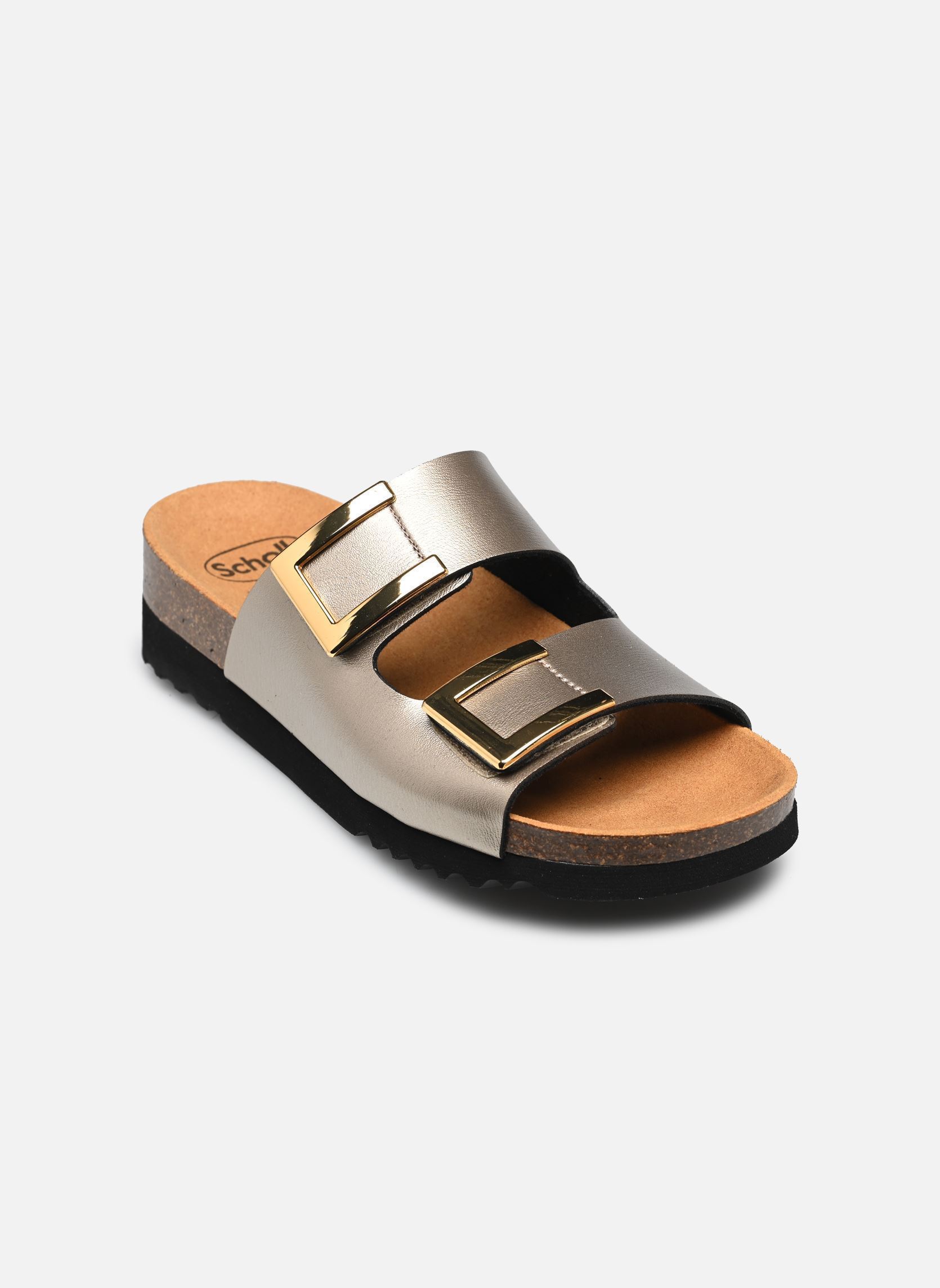 Pantoletten MONTEREY 2 STRAPS COMFORT damen gold und bronze Scholl Pantoletten MONTEREY 2 STRAPS COMFORT damen gold und bronze Gold