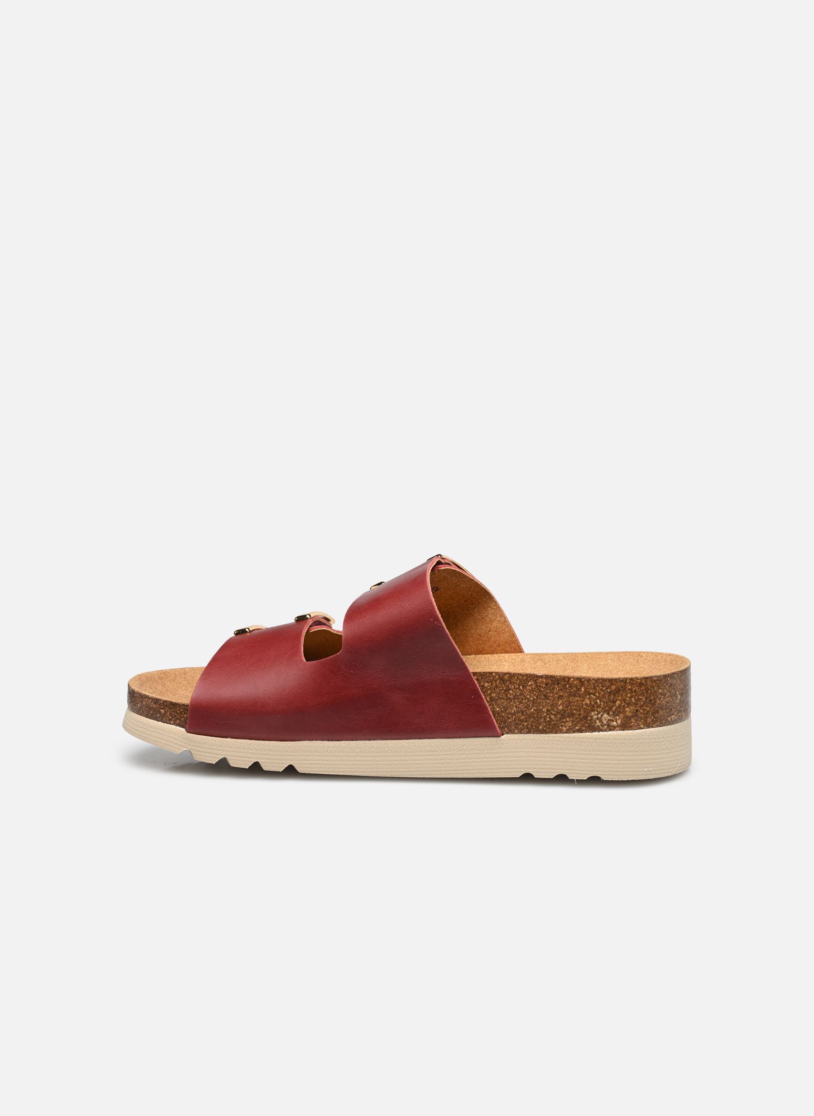 Mules MONTEREY 2 STRAPS COMFORT femme bordeaux Scholl Mules MONTEREY 2 STRAPS COMFORT femme bordeaux Bordeaux