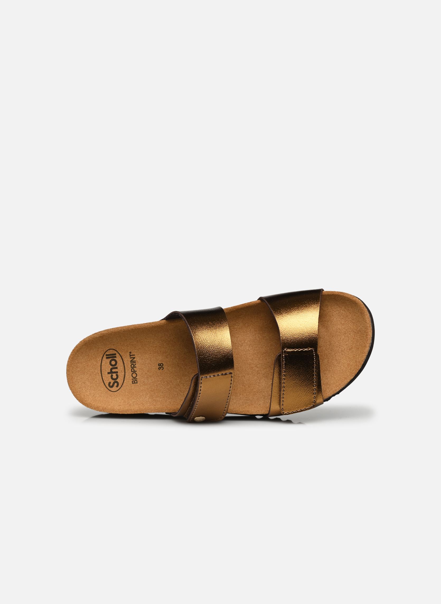 Pantoletten LUSAKA 2.0 COMFORT damen gold und bronze Scholl Pantoletten LUSAKA 2.0 COMFORT damen gold und bronze BRONZE