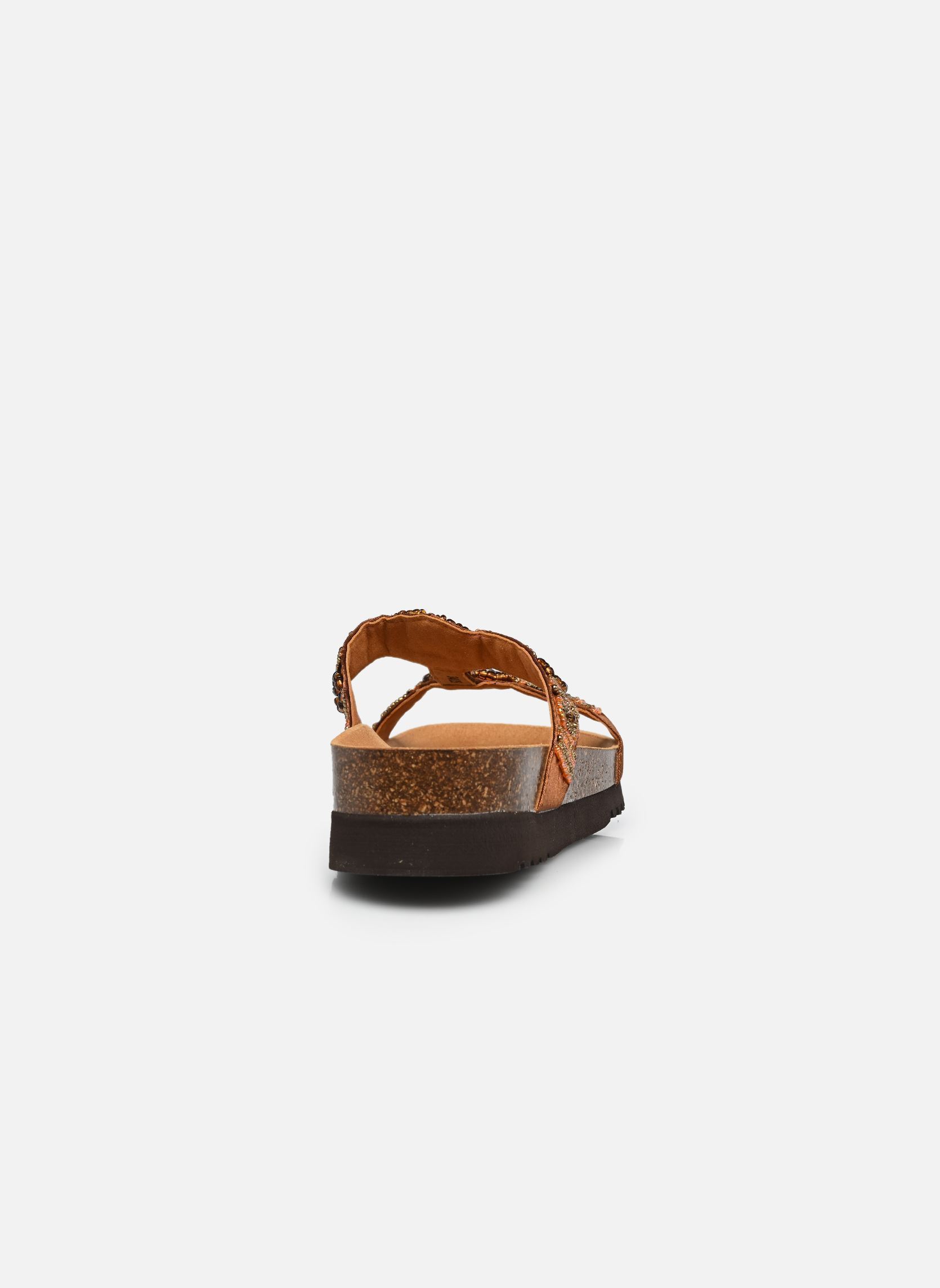 Mules NEW BOGOTA' WEDGE COMFORT femme marron Scholl Mules NEW BOGOTA' WEDGE COMFORT femme marron COGNAC /MULTI