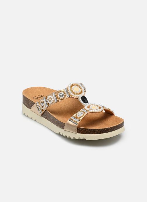 Scholl Mules NEW BOGOTA' WEDGE COMFORT femme or et bronze