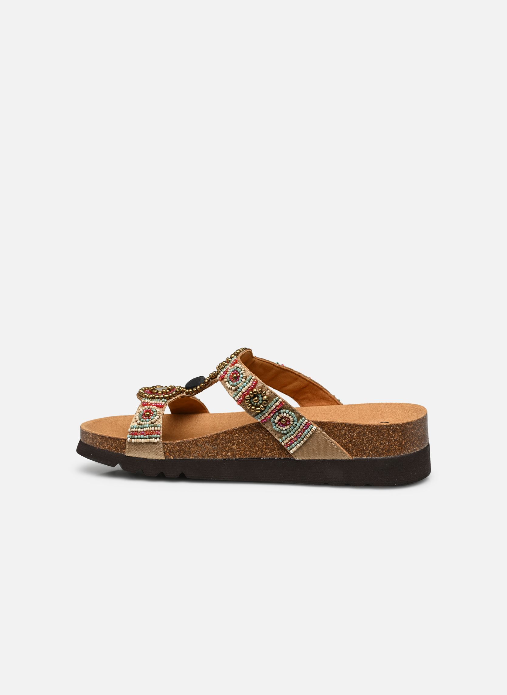 Mules NEW BOGOTA' WEDGE COMFORT femme beige Scholl Mules NEW BOGOTA' WEDGE COMFORT femme beige TAUPE/MULTI