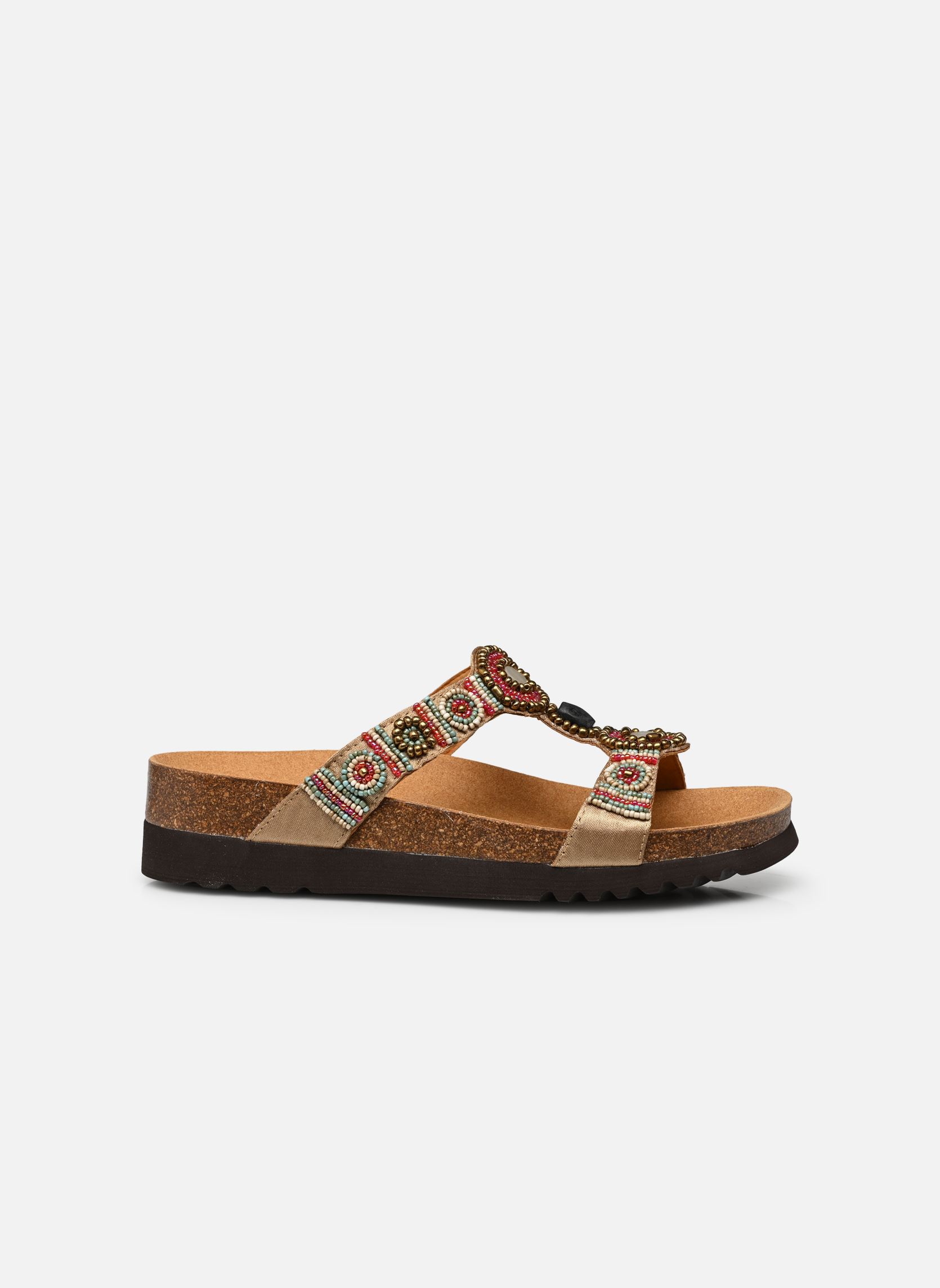 Mules NEW BOGOTA' WEDGE COMFORT femme beige Scholl Mules NEW BOGOTA' WEDGE COMFORT femme beige TAUPE/MULTI