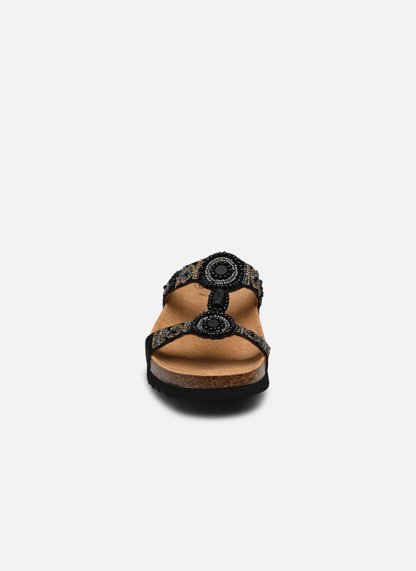 Mules NEW BOGOTA' WEDGE COMFORT femme noir Scholl Mules NEW BOGOTA' WEDGE COMFORT femme noir BLACK/GOLD