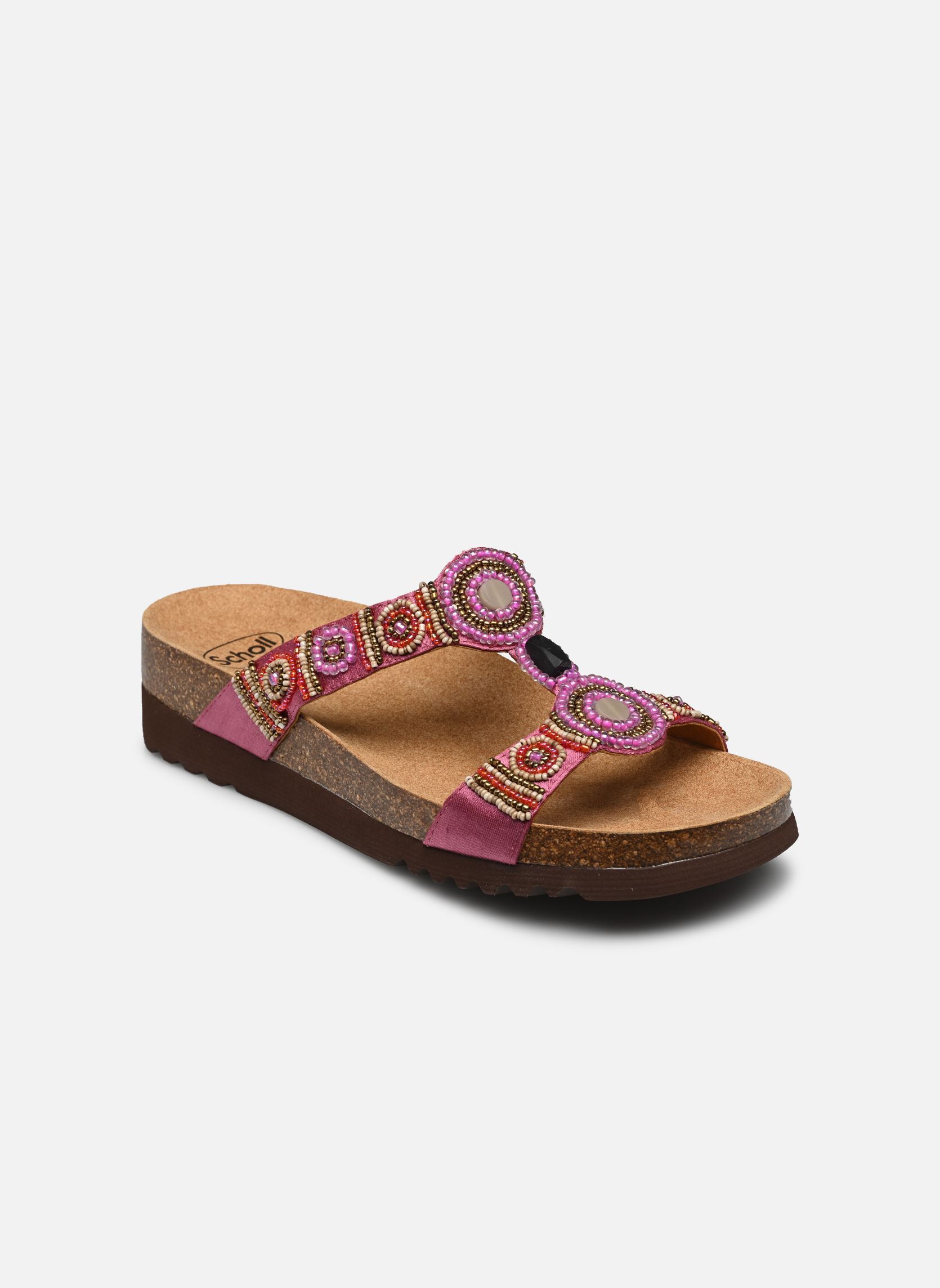 Mules NEW BOGOTA' WEDGE COMFORT femme rose Scholl Mules NEW BOGOTA' WEDGE COMFORT femme rose ROSE