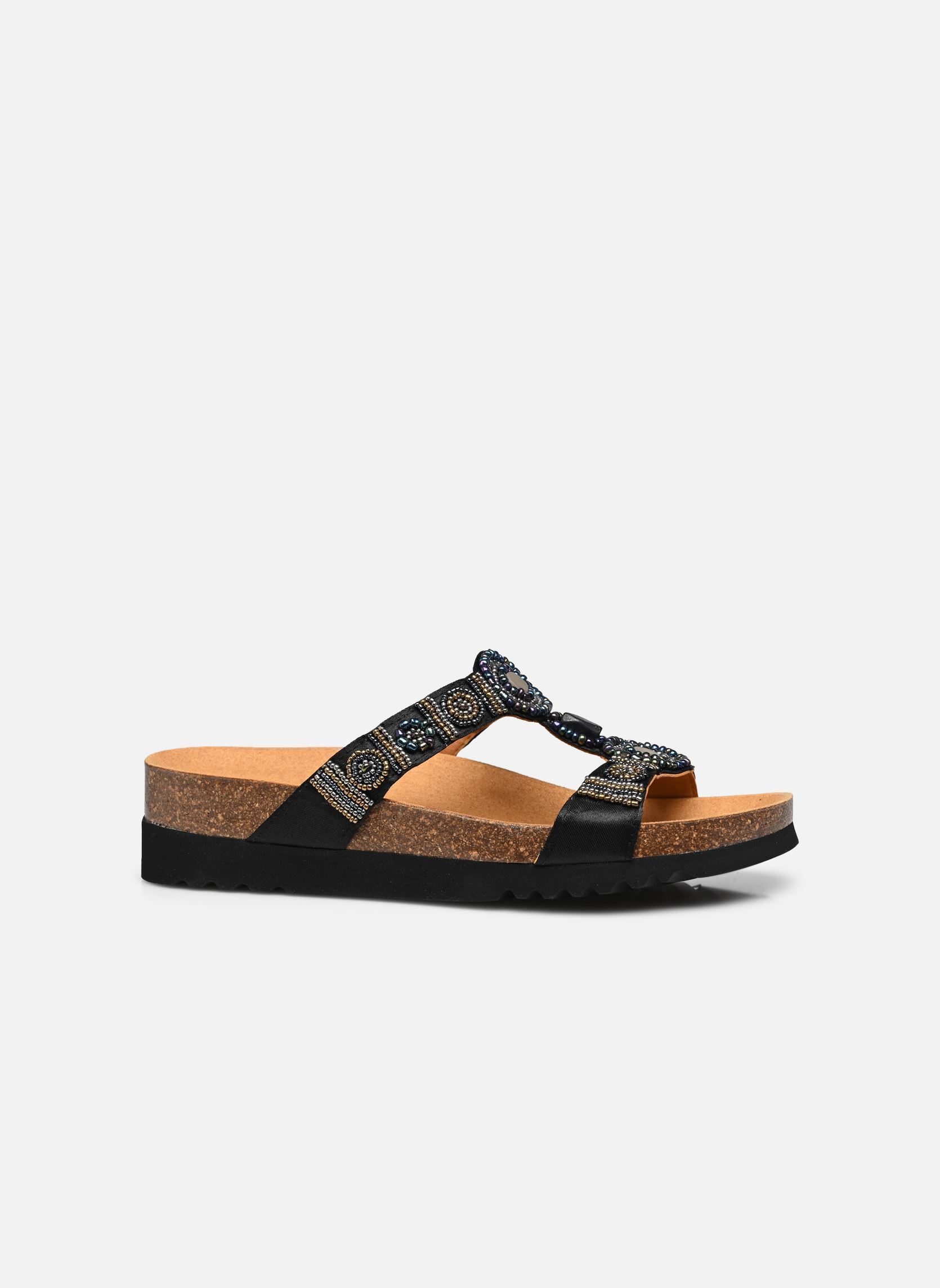 Mules NEW BOGOTA' WEDGE COMFORT mujer negro Scholl Mules NEW BOGOTA' WEDGE COMFORT mujer negro BLACK/MULTI
