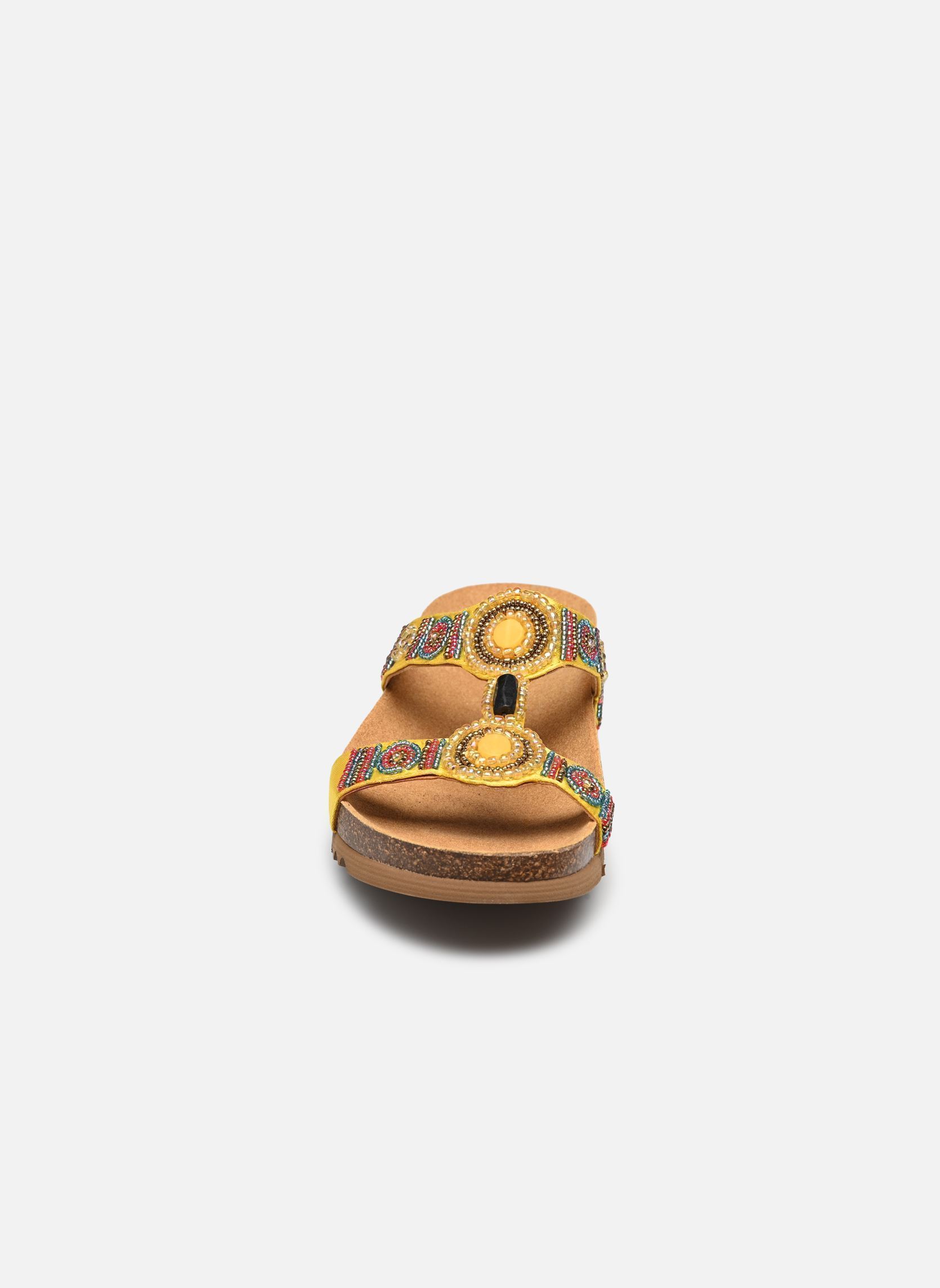 Pantoletten NEW BOGOTA' WEDGE COMFORT damen gelb Scholl Pantoletten NEW BOGOTA' WEDGE COMFORT damen gelb YELLOW