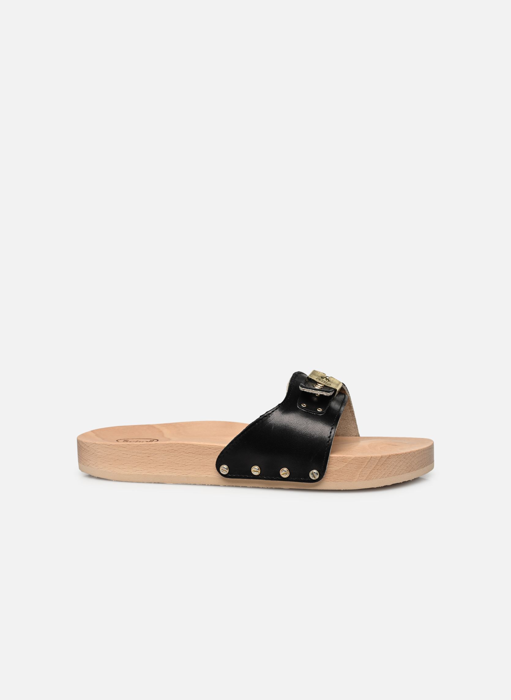 Pantoletten PESCURA FLAT ICONIC damen schwarz Scholl Pantoletten PESCURA FLAT ICONIC damen schwarz Black