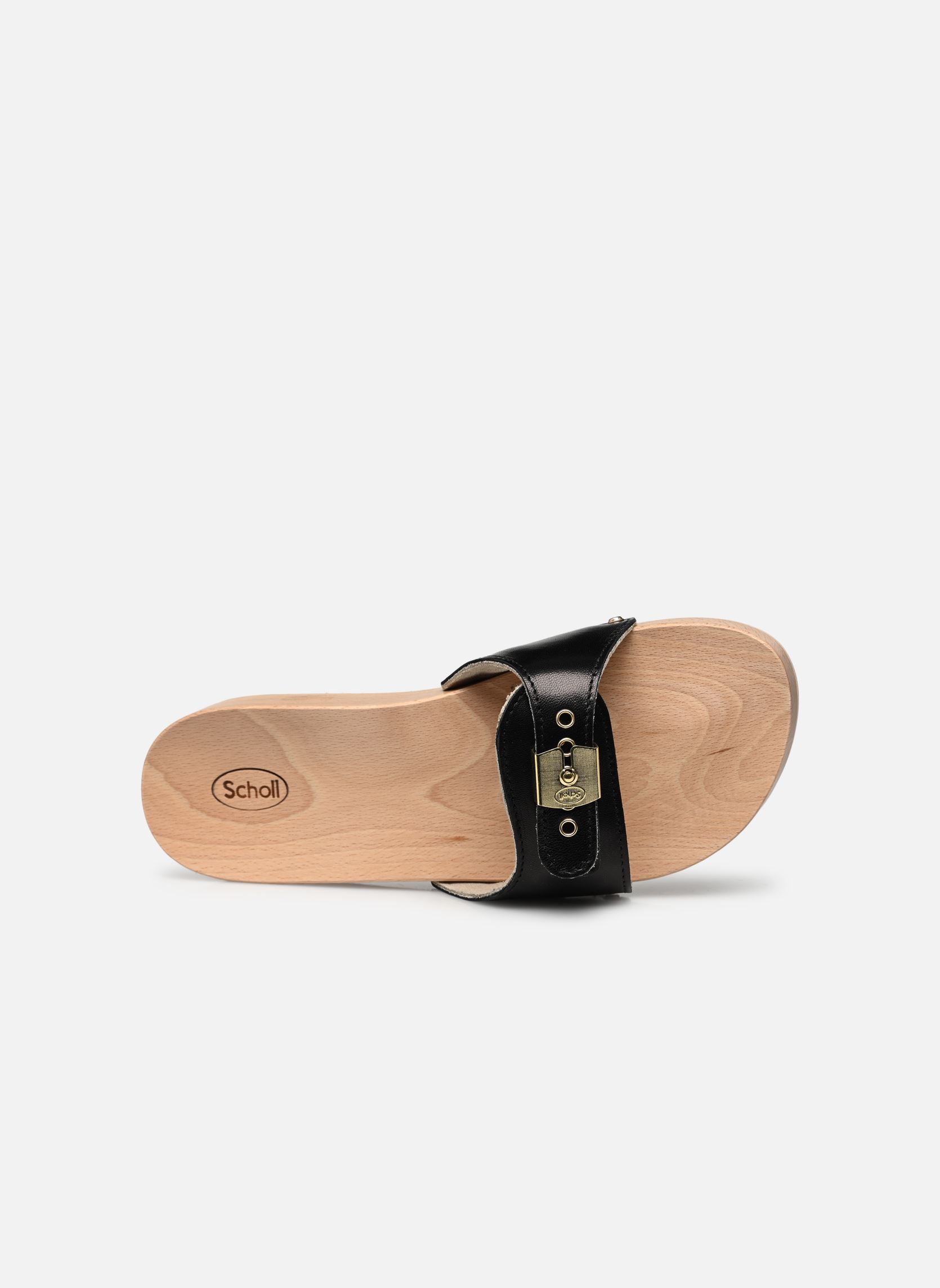 Pantoletten PESCURA FLAT ICONIC damen schwarz Scholl Pantoletten PESCURA FLAT ICONIC damen schwarz Black