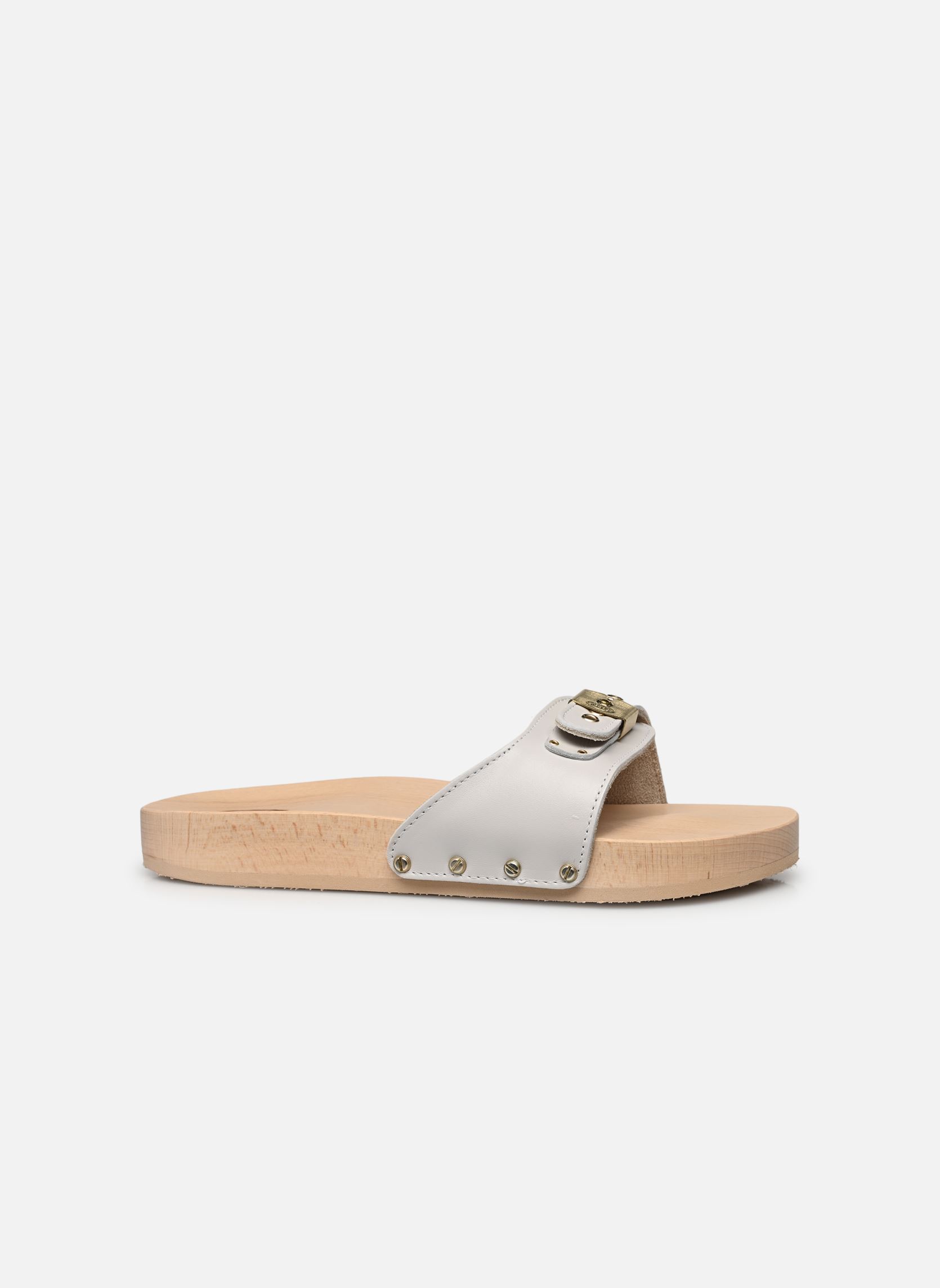 Mules PESCURA FLAT ICONIC femme blanc Scholl Mules PESCURA FLAT ICONIC femme blanc White