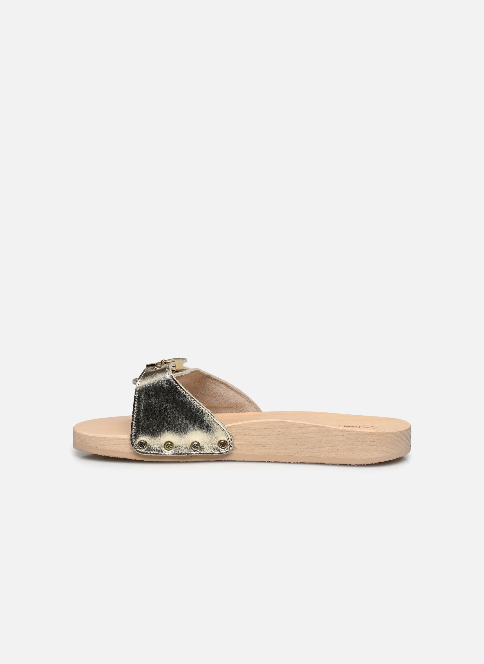 Pantoletten PESCURA FLAT ICONIC damen gold und bronze Scholl Pantoletten PESCURA FLAT ICONIC damen gold und bronze Platinum (Gold)