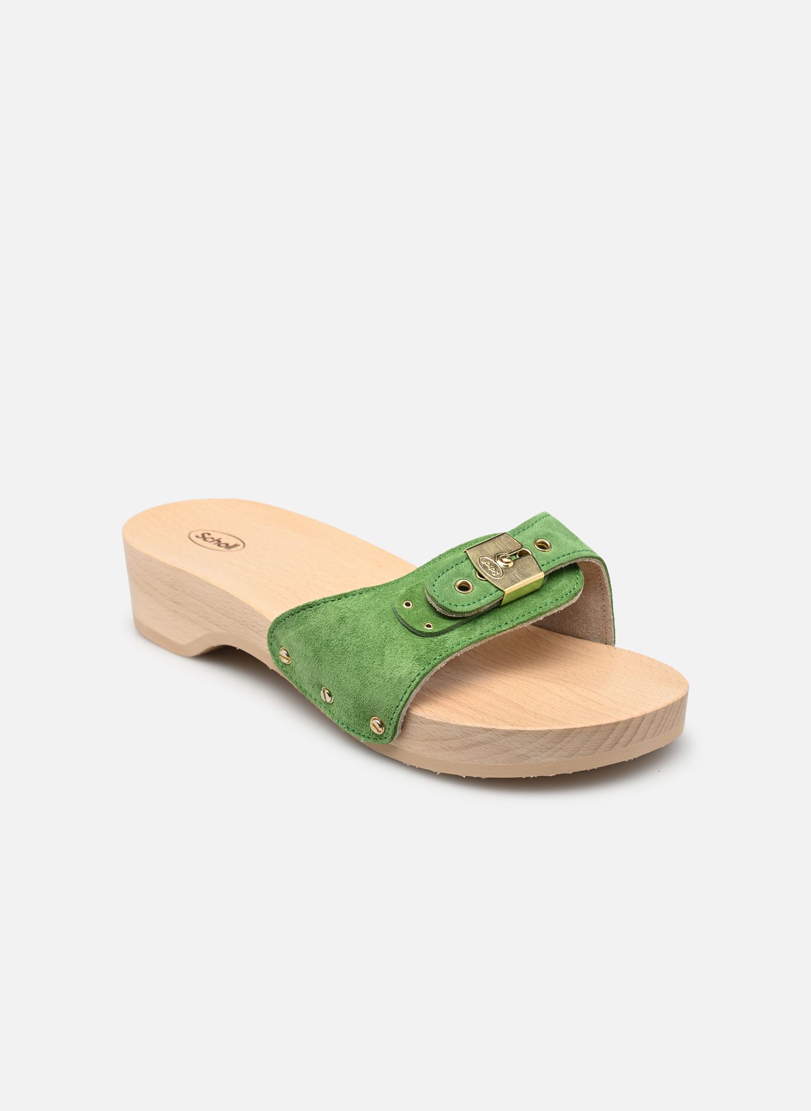 Pantofole PESCURA HEEL ICONIC donna verde Scholl Pantofole PESCURA HEEL ICONIC donna verde Green