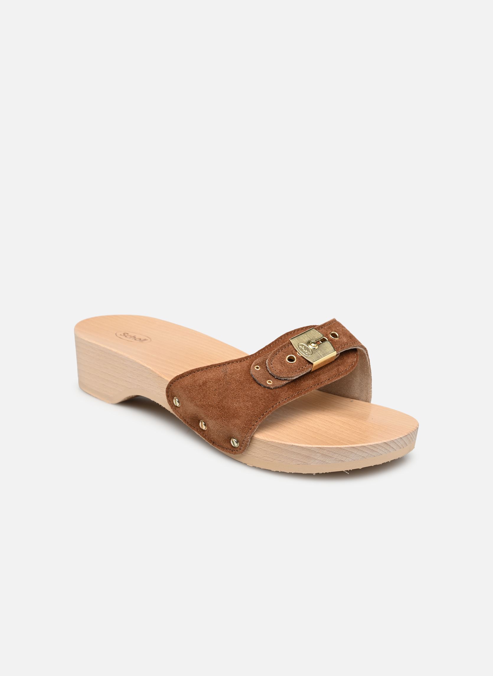 Pantoletten PESCURA HEEL ICONIC damen braun Scholl Pantoletten PESCURA HEEL ICONIC damen braun Cognac