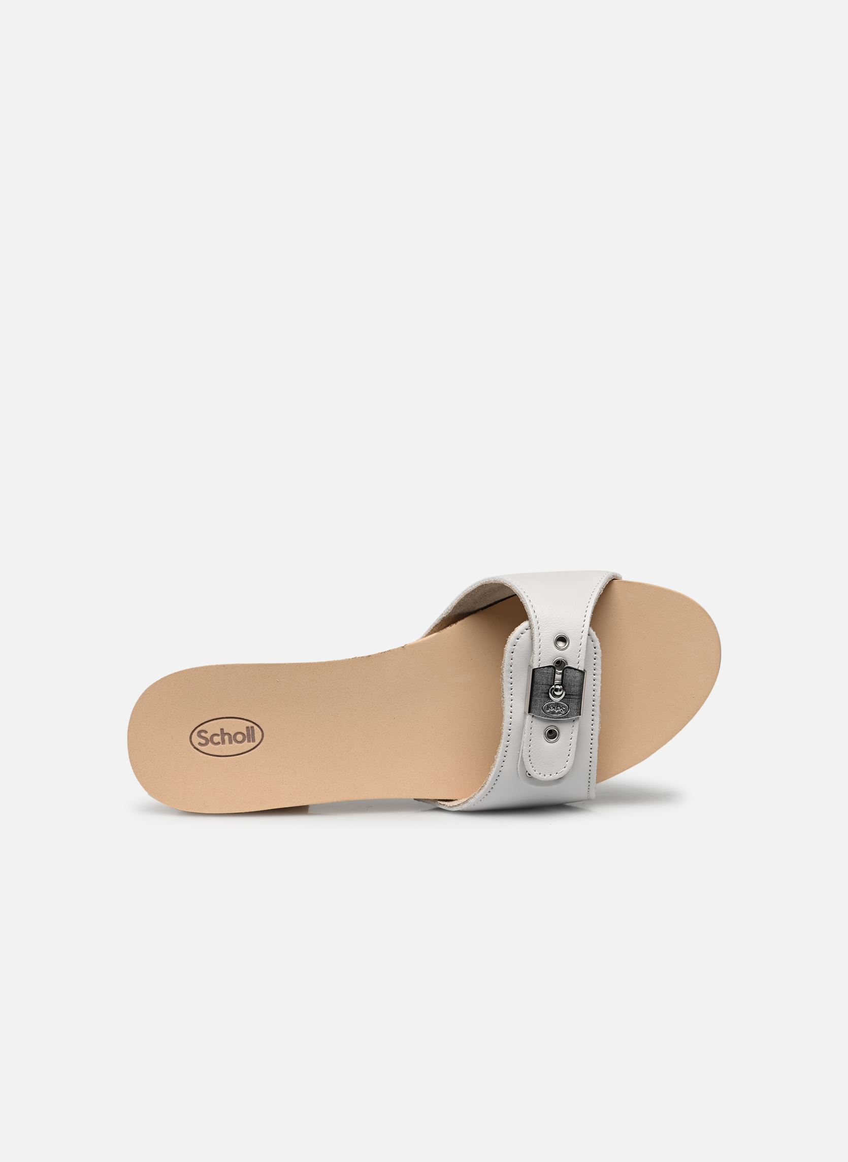 Mules PESCURA IBIZA ICONIC femme blanc Scholl Mules PESCURA IBIZA ICONIC femme blanc White