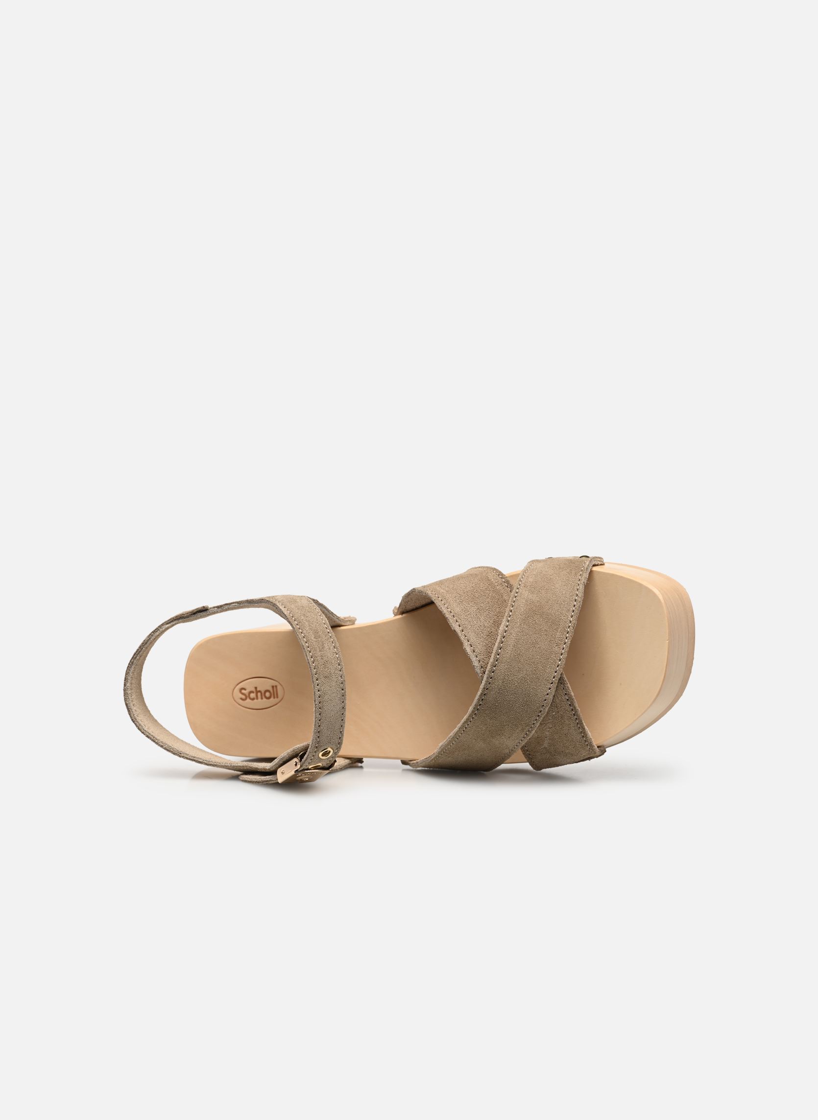 Sandali con zeppa e plateau PESCURA CATE ICONIC donna beige Scholl Sandali con zeppa e plateau PESCURA CATE ICONIC donna beige Beige