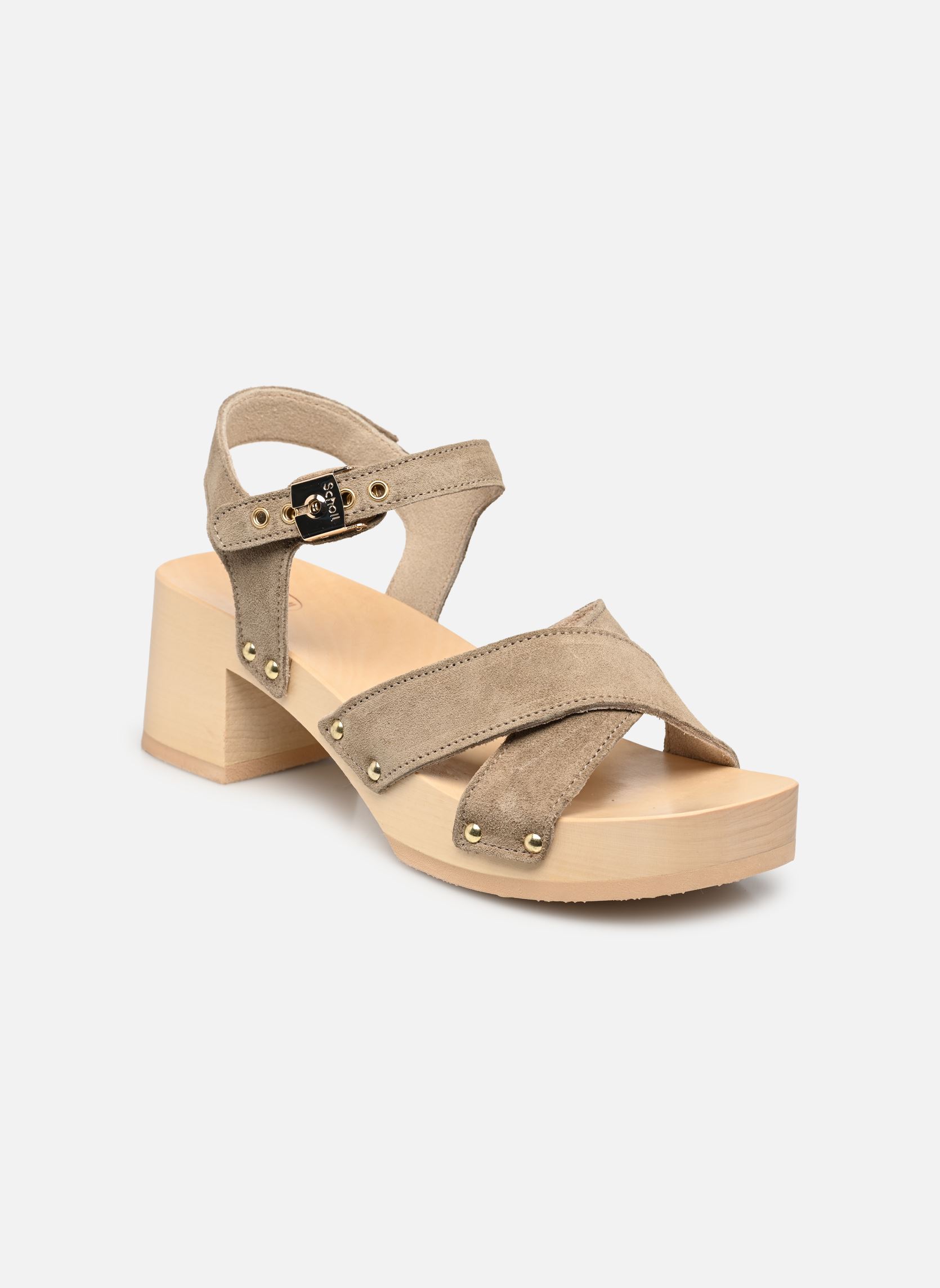 Sandali con zeppa e plateau PESCURA CATE ICONIC donna beige Scholl Sandali con zeppa e plateau PESCURA CATE ICONIC donna beige Beige