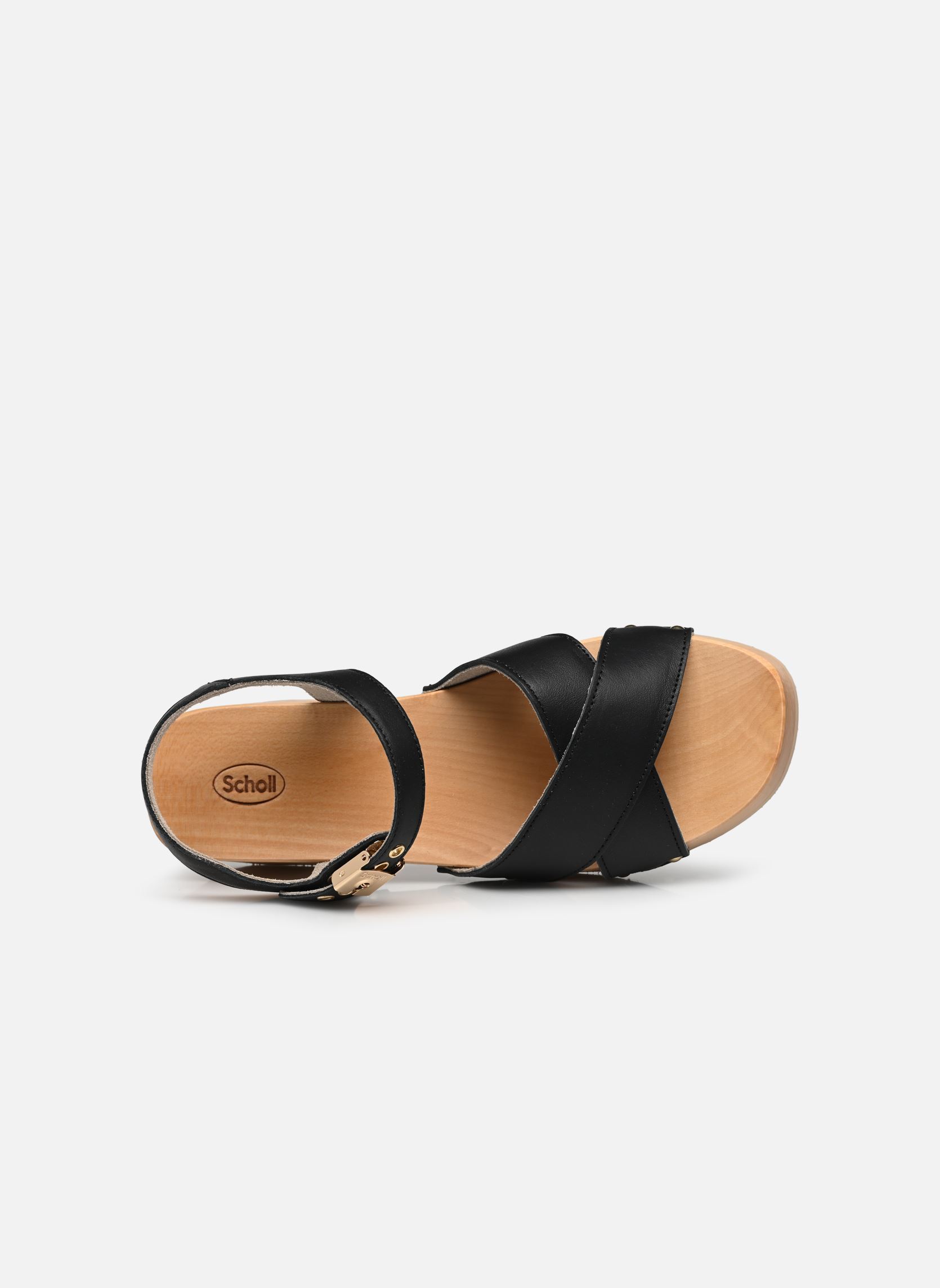 Keil- und Plateausandalen PESCURA CATE ICONIC damen schwarz Scholl Keil- und Plateausandalen PESCURA CATE ICONIC damen schwarz BLACK