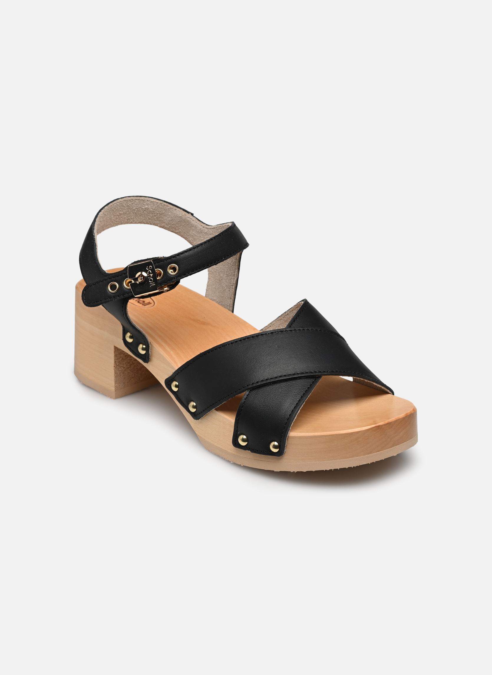 Keil- und Plateausandalen PESCURA CATE ICONIC damen schwarz Scholl Keil- und Plateausandalen PESCURA CATE ICONIC damen schwarz BLACK
