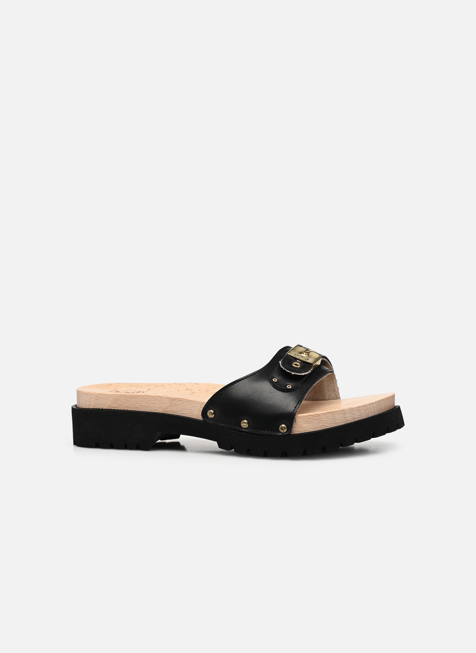 Pantoletten PESCURA CARROARMATO ICONIC damen schwarz Scholl Pantoletten PESCURA CARROARMATO ICONIC damen schwarz Black