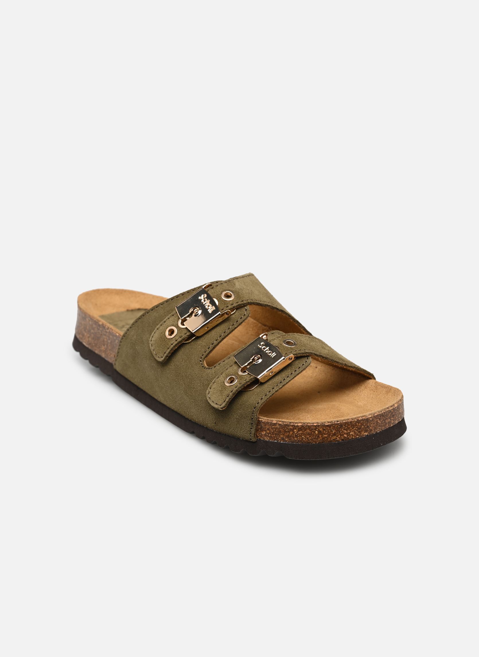 Sandales ALBA ICONIC femme vert Scholl Sandales ALBA ICONIC femme vert Kaki