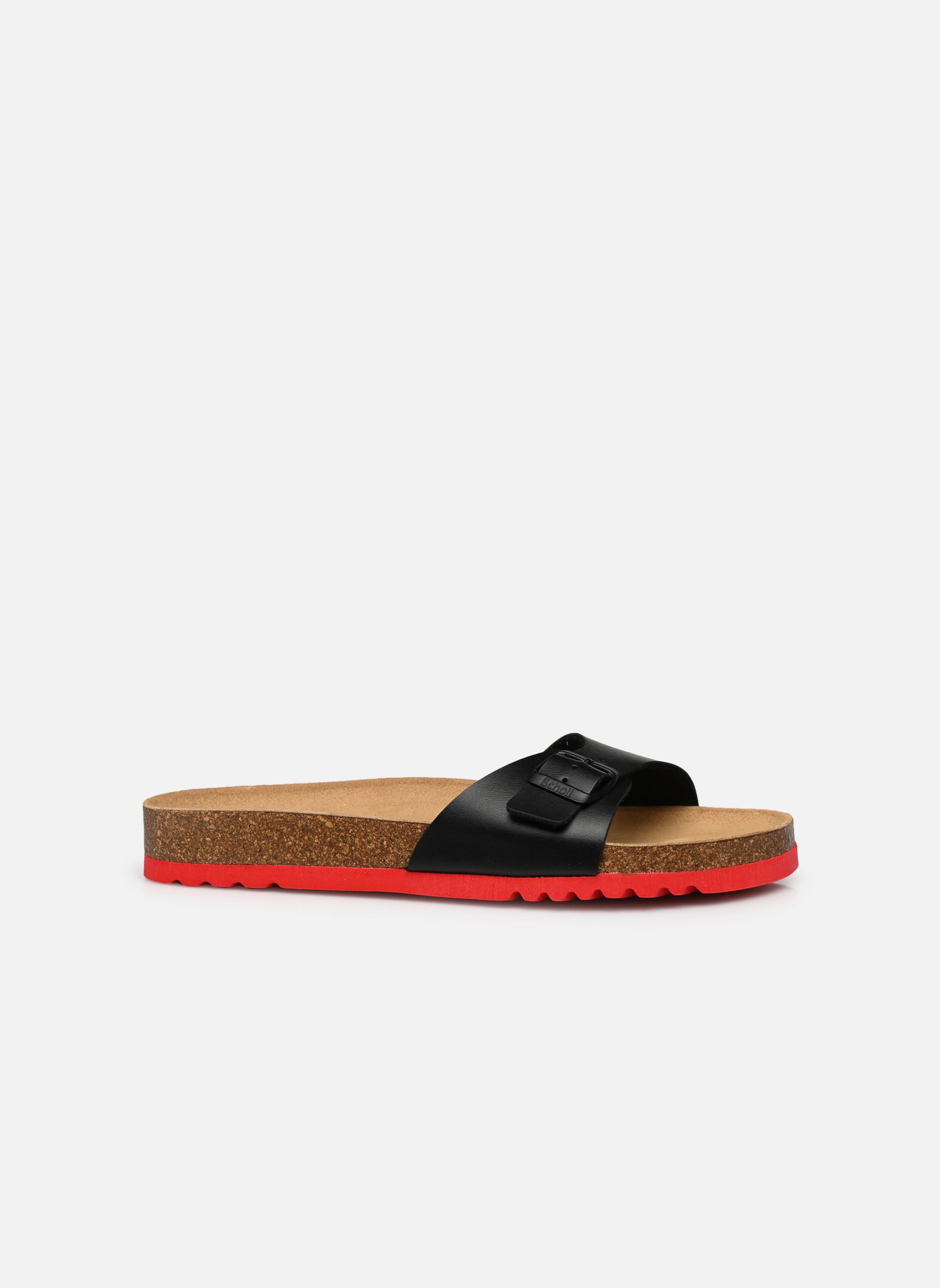 Mules Simon Collection homme noir Scholl Mules Simon Collection homme noir BLACK LS RED