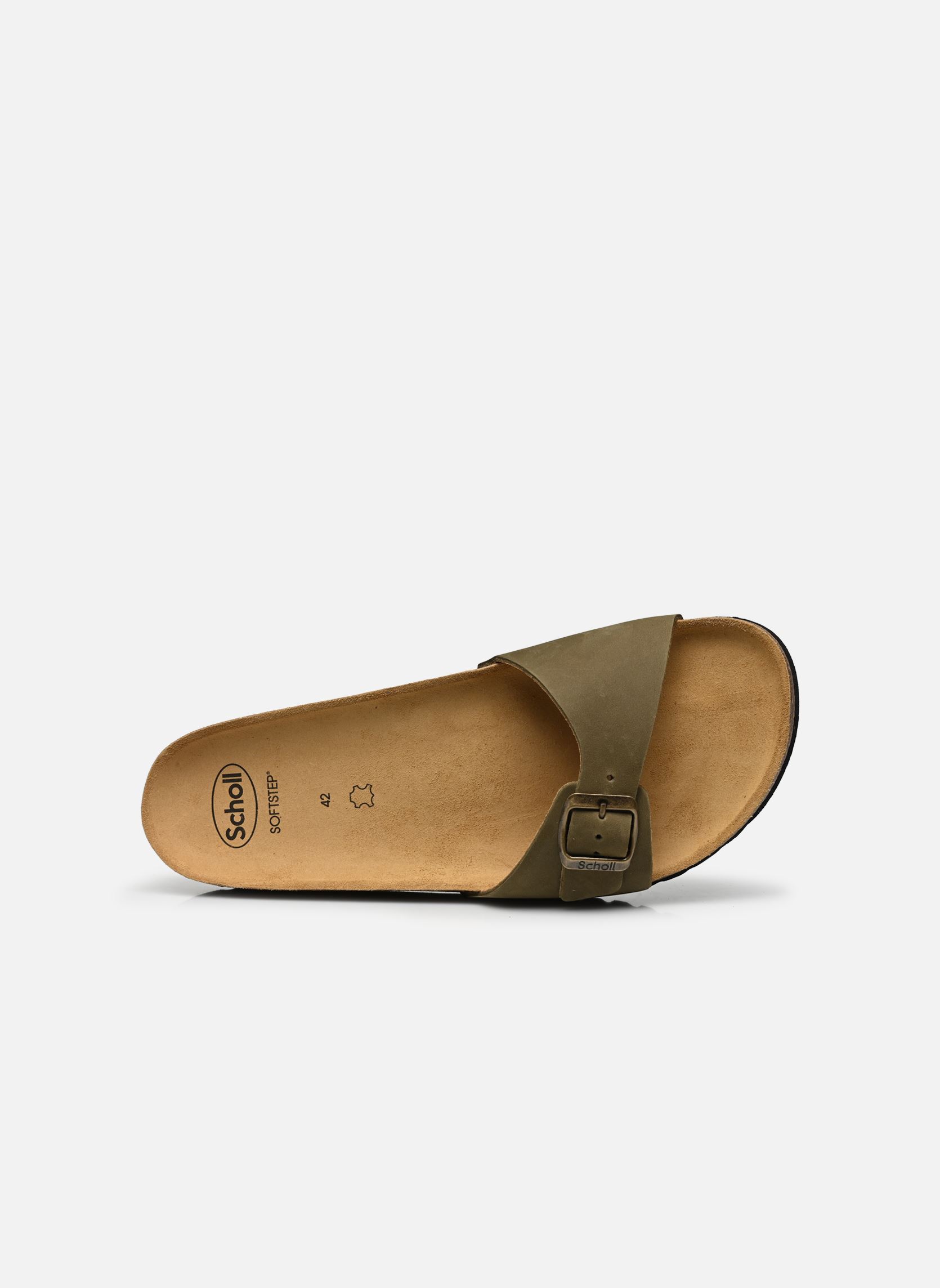 Pantofole Simon Collection uomo verde Scholl Pantofole Simon Collection uomo verde KAKI