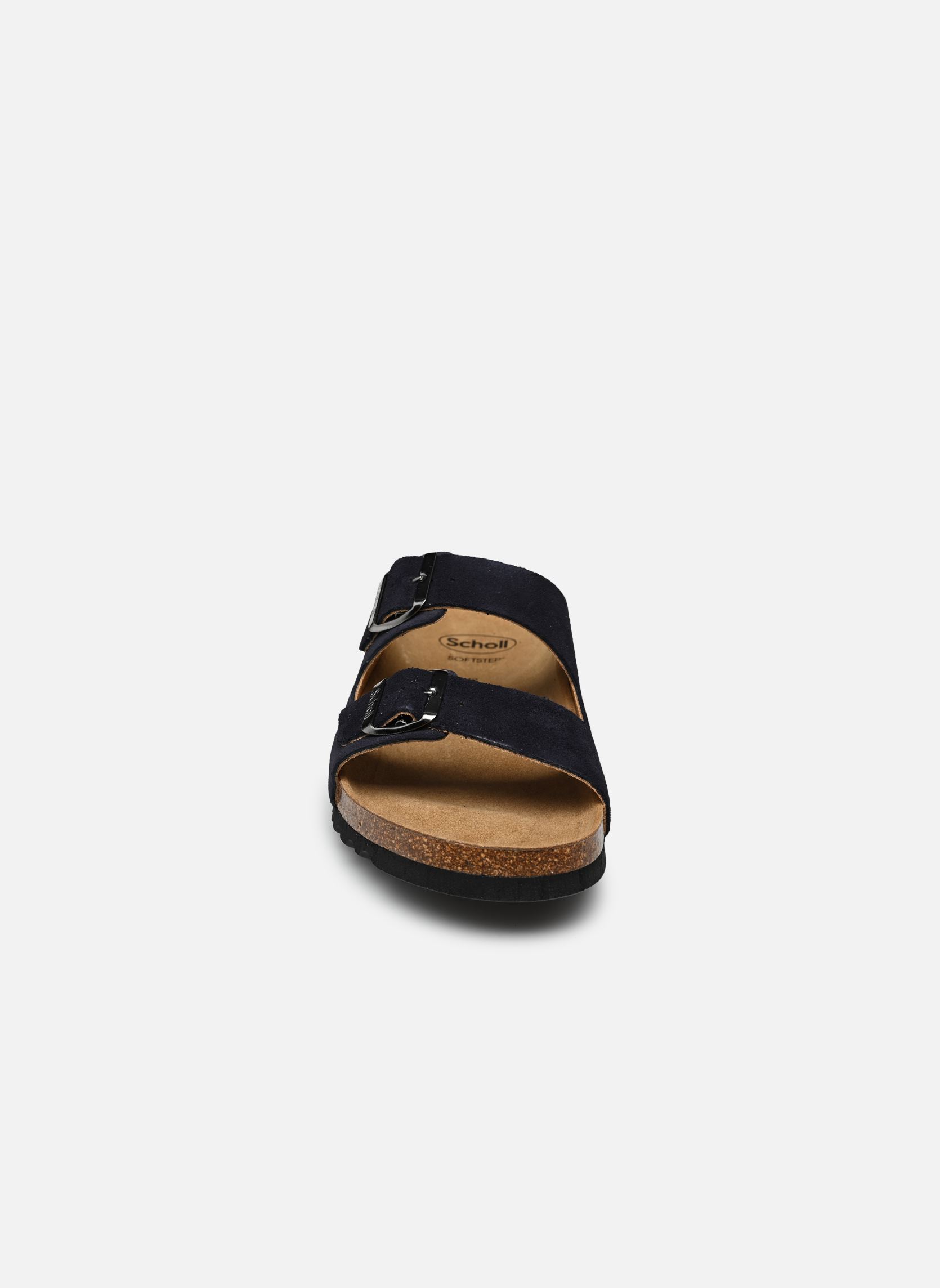 Pantoletten JULIEN COLLECTION herren blau Scholl Pantoletten JULIEN COLLECTION herren blau Navy Blue Suede