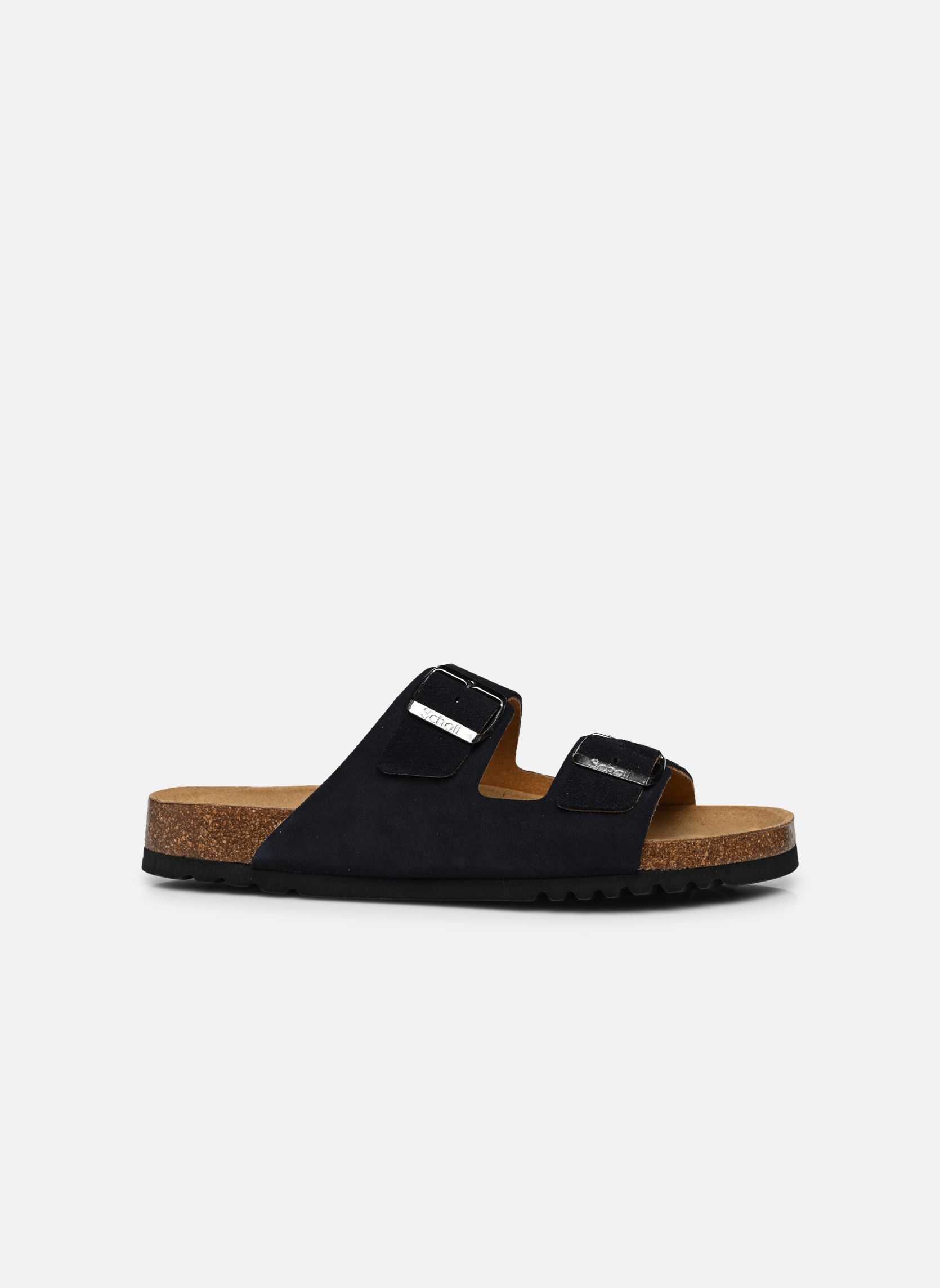 Pantoletten JULIEN COLLECTION herren blau Scholl Pantoletten JULIEN COLLECTION herren blau Navy Blue Suede