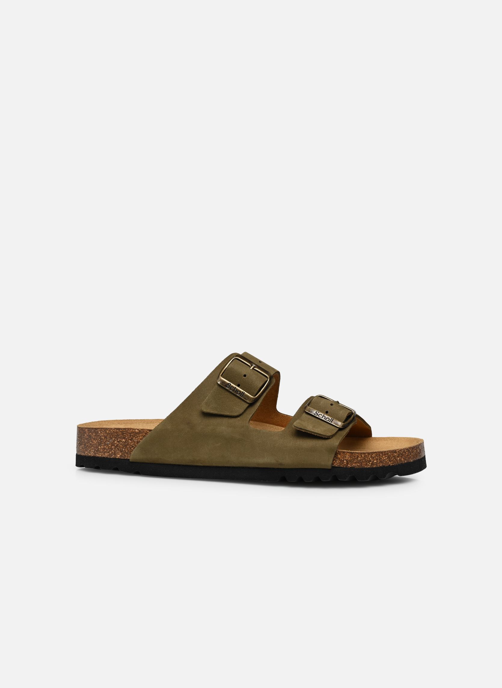 Pantofole JULIEN COLLECTION uomo verde Scholl Pantofole JULIEN COLLECTION uomo verde kaki nubuck