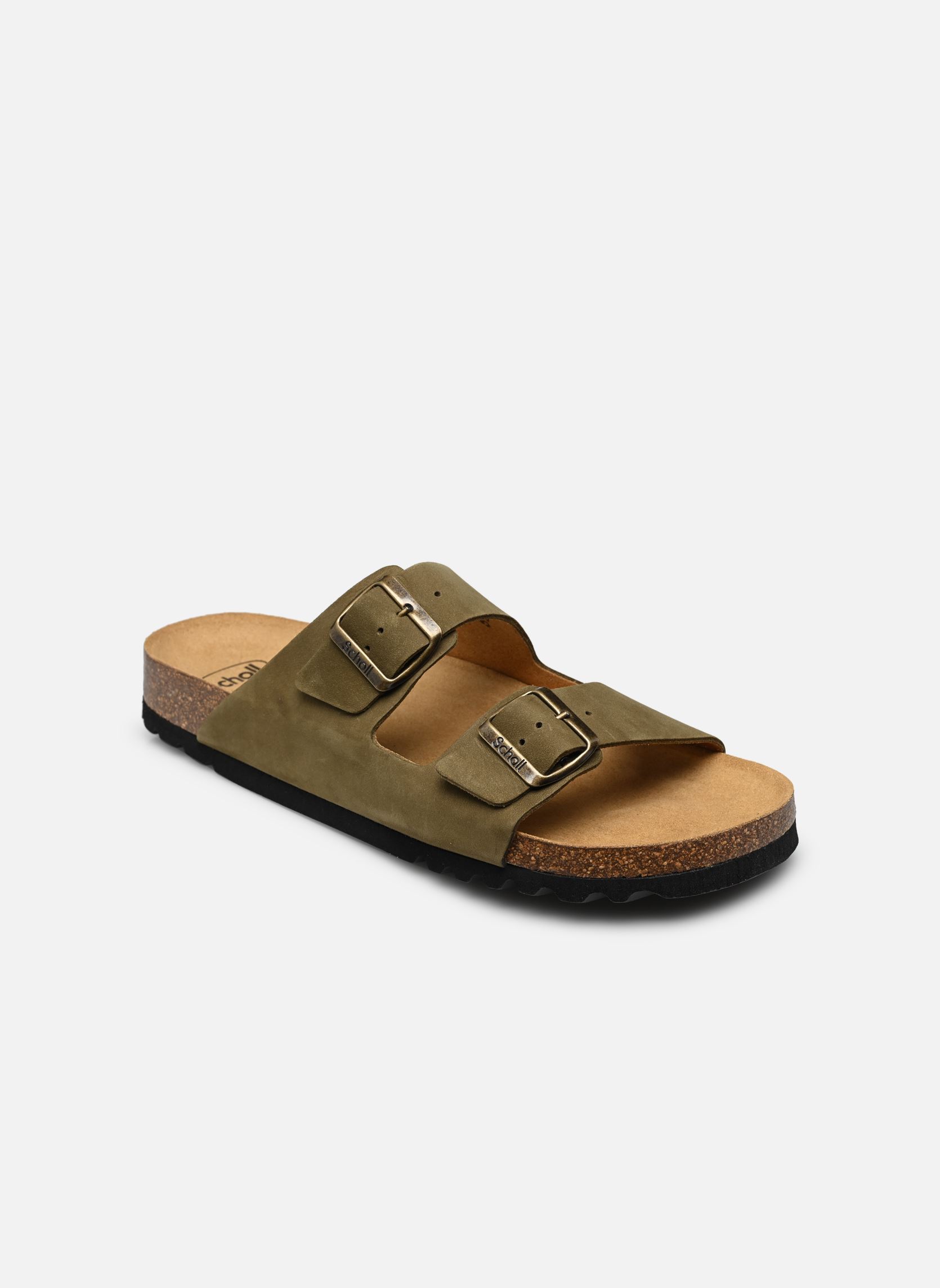 Pantofole JULIEN COLLECTION uomo verde Scholl Pantofole JULIEN COLLECTION uomo verde kaki nubuck