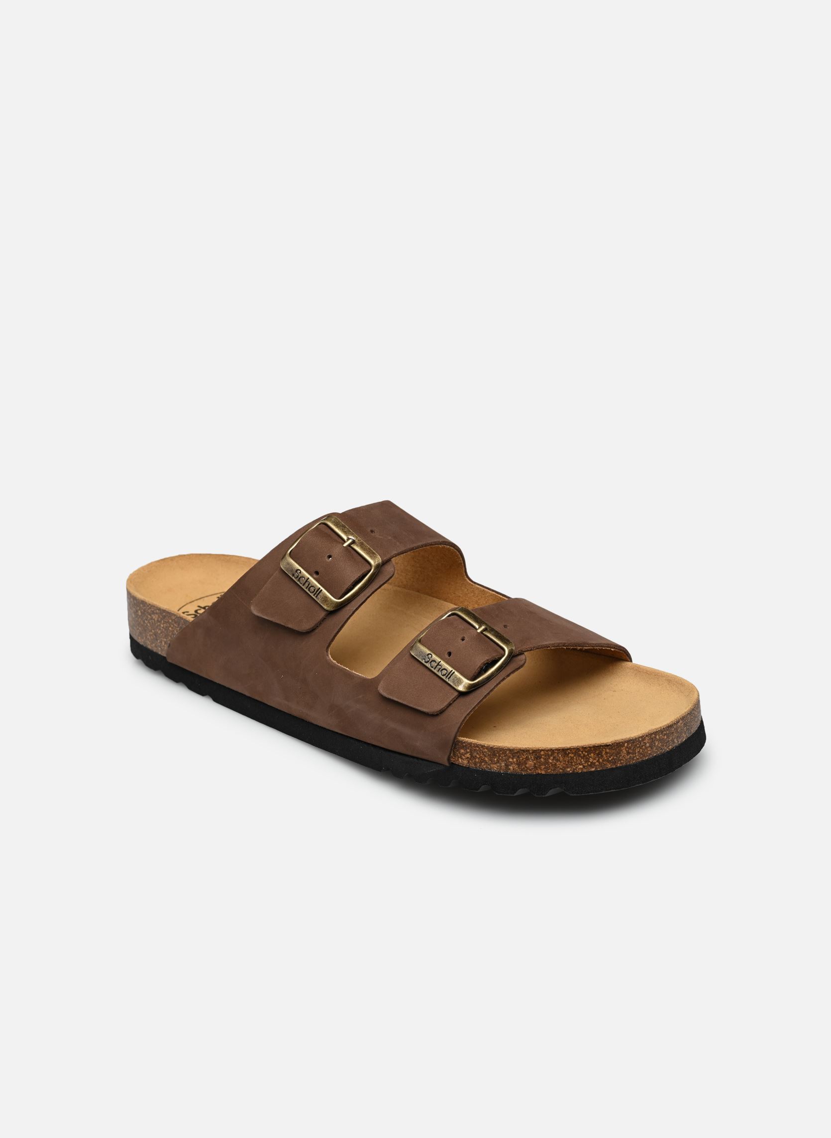 Mules JULIEN COLLECTION homme marron Scholl Mules JULIEN COLLECTION homme marron Brown Nubuck