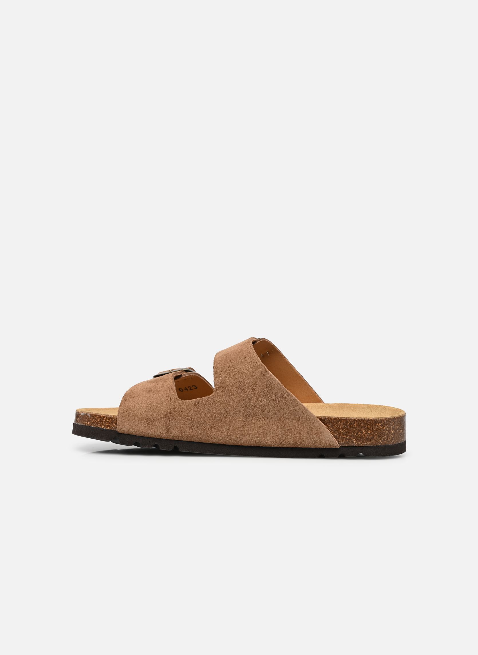 Mules JULIEN COLLECTION homme beige Scholl Mules JULIEN COLLECTION homme beige Taupe Suede