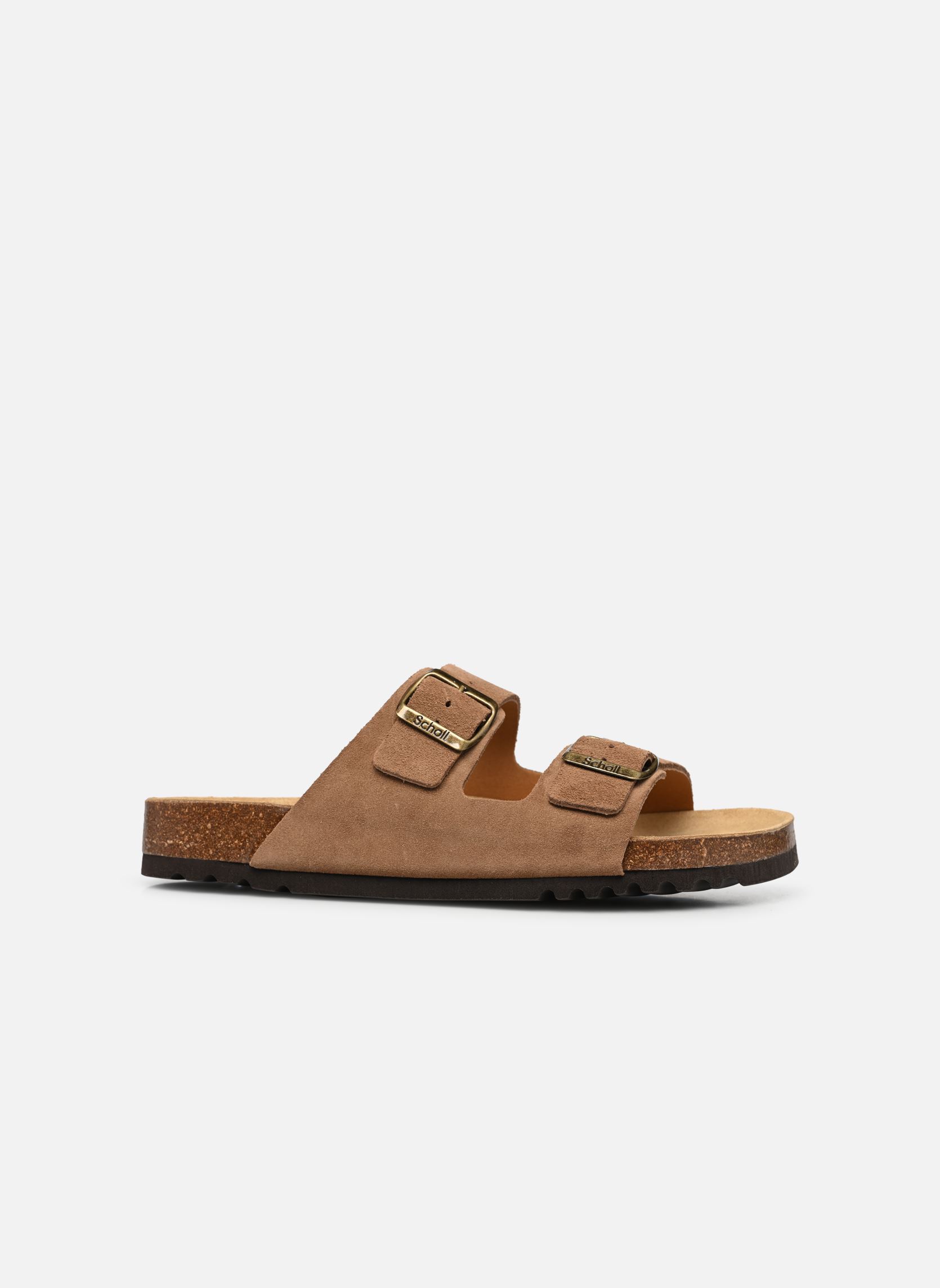 Mules JULIEN COLLECTION homme beige Scholl Mules JULIEN COLLECTION homme beige Taupe Suede