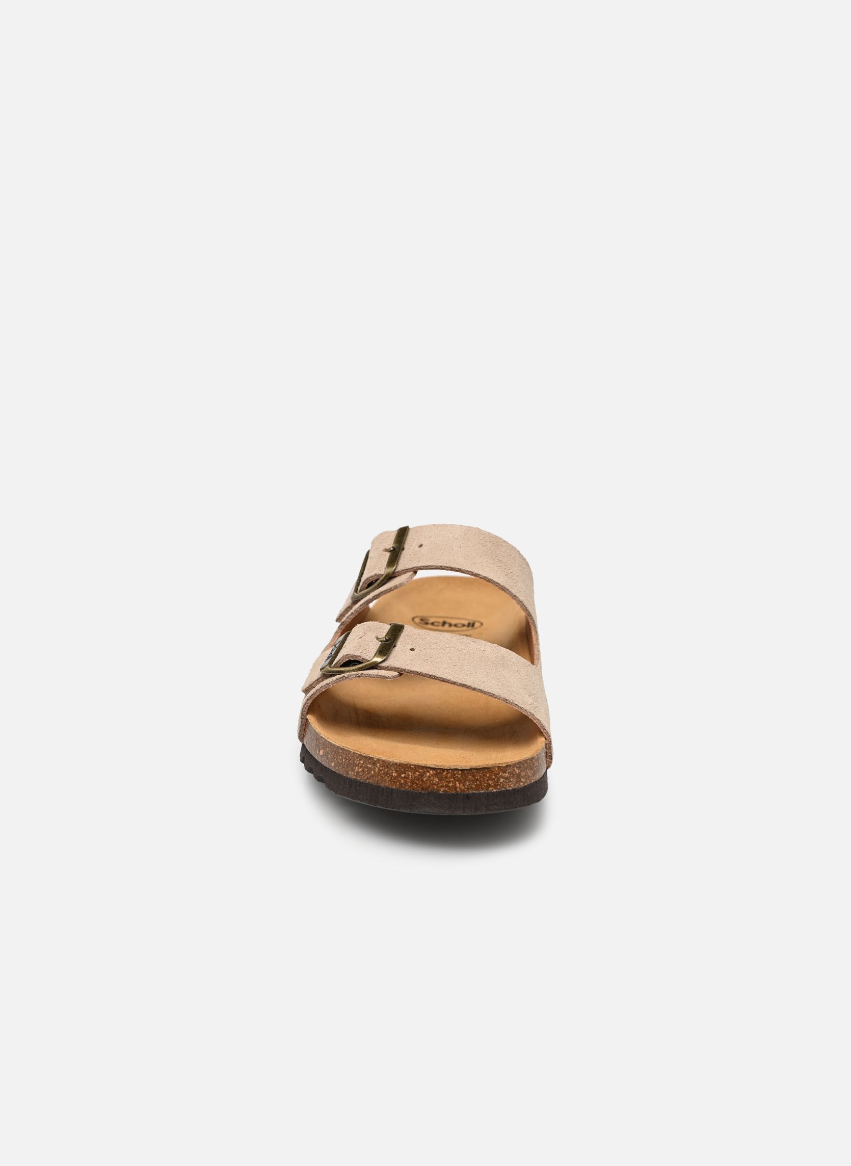 Pantoletten JULIEN COLLECTION herren beige Scholl Pantoletten JULIEN COLLECTION herren beige Dark Beige Suede