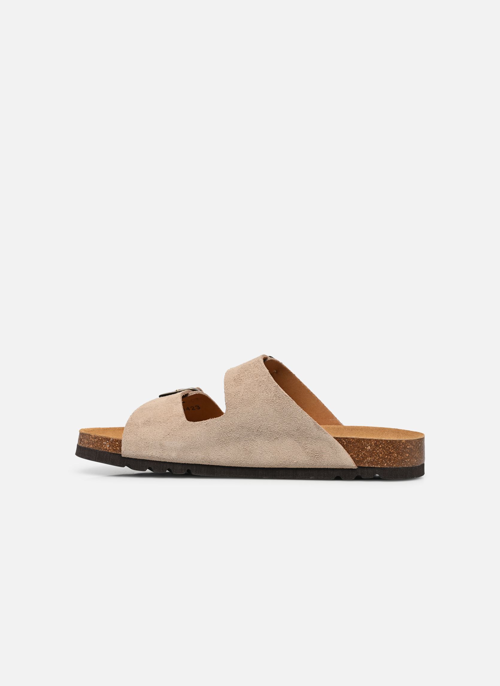 Pantoletten JULIEN COLLECTION herren beige Scholl Pantoletten JULIEN COLLECTION herren beige Dark Beige Suede
