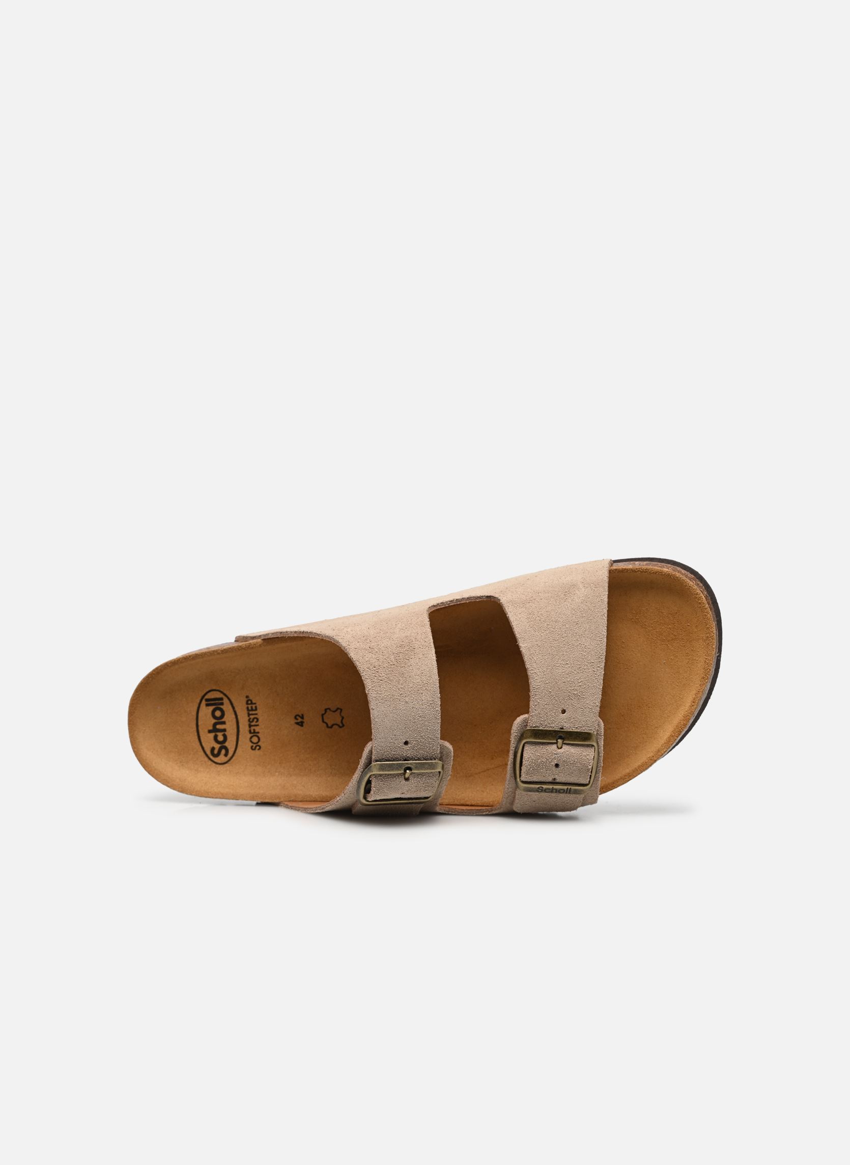 Pantoletten JULIEN COLLECTION herren beige Scholl Pantoletten JULIEN COLLECTION herren beige Dark Beige Suede