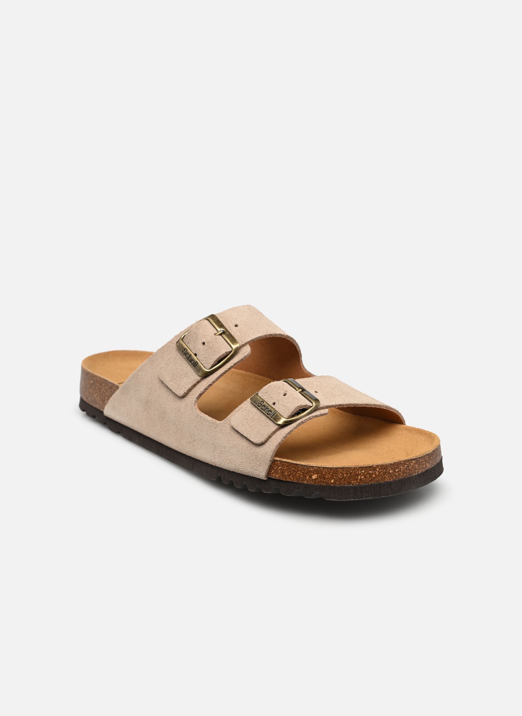 Pantoletten JULIEN COLLECTION herren beige Scholl Pantoletten JULIEN COLLECTION herren beige Dark Beige Suede