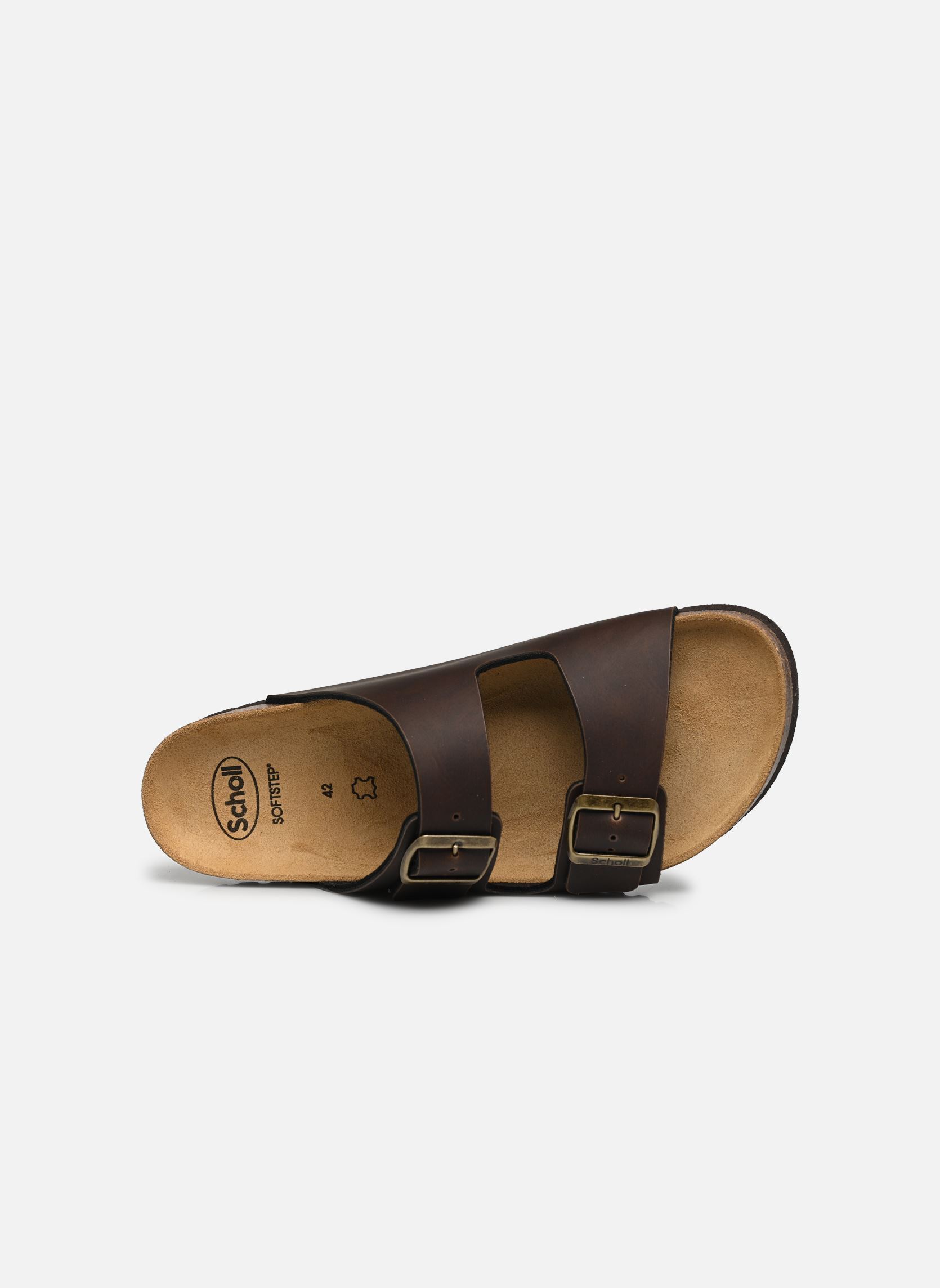 Mules JULIEN COLLECTION homme marron Scholl Mules JULIEN COLLECTION homme marron Dark Brown Synthetic