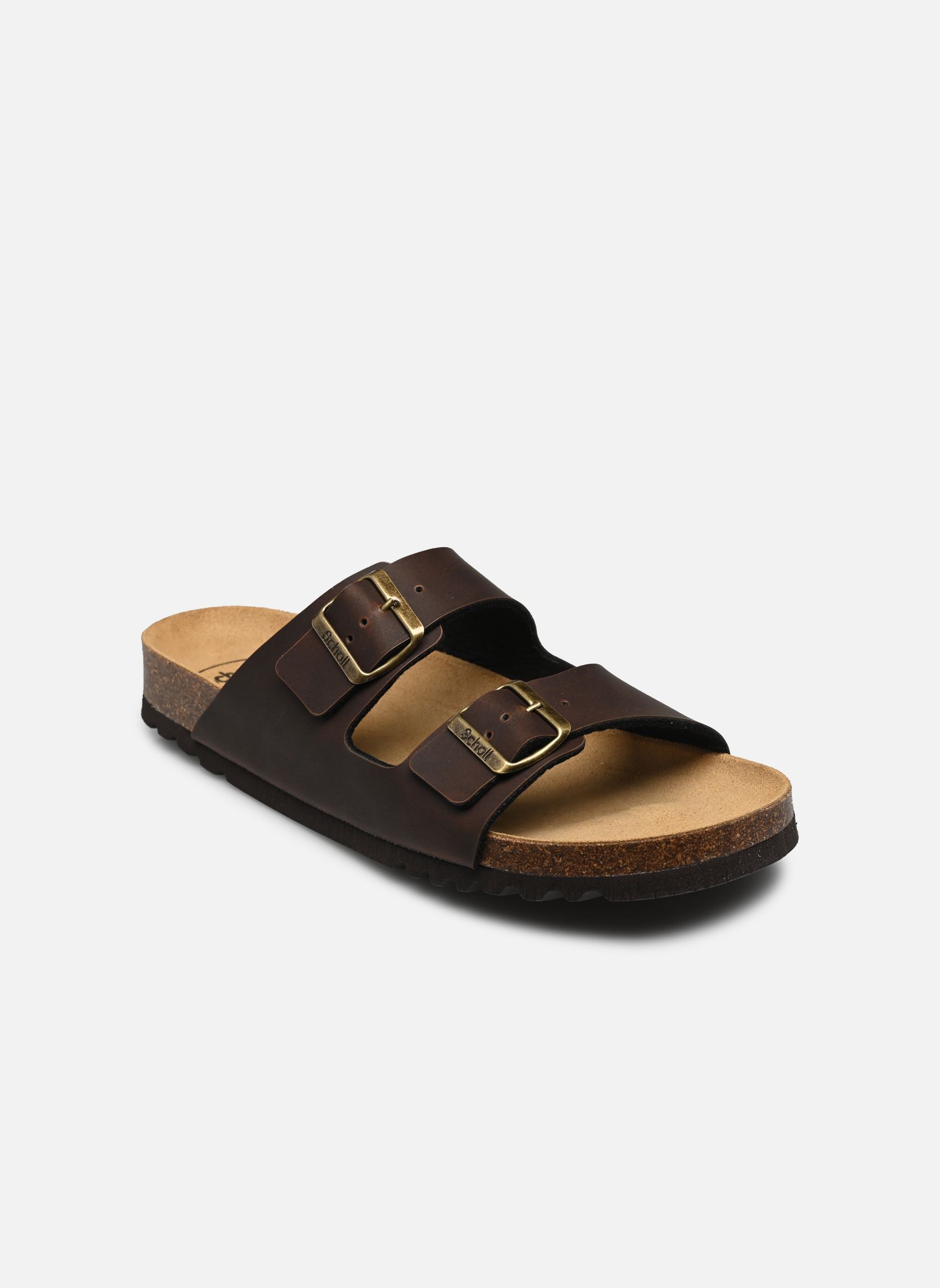 Mules JULIEN COLLECTION homme marron Scholl Mules JULIEN COLLECTION homme marron Dark Brown Synthetic
