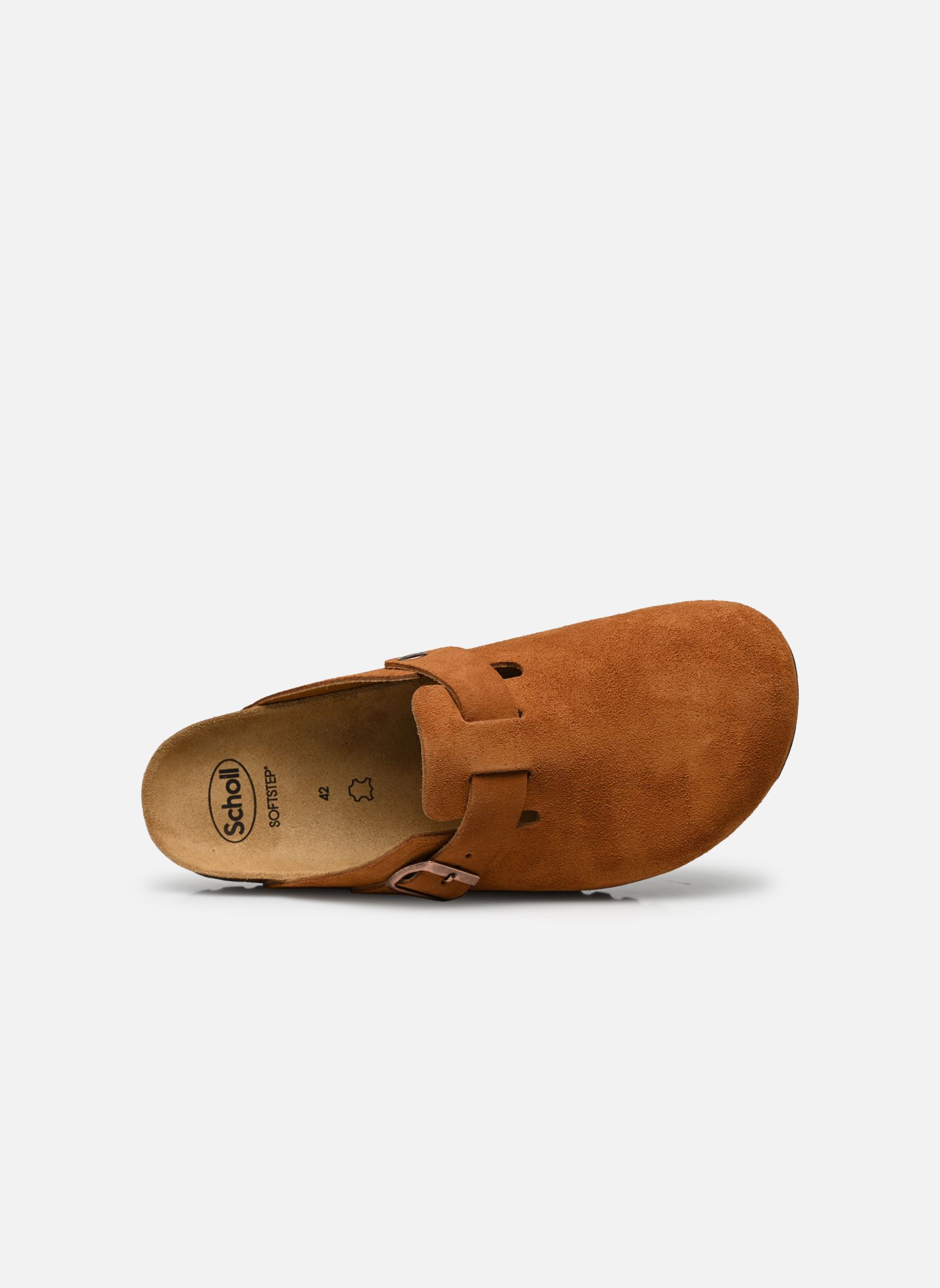 Muilen Olivier Collection heren bruin Scholl Muilen Olivier Collection heren bruin Brown Suede