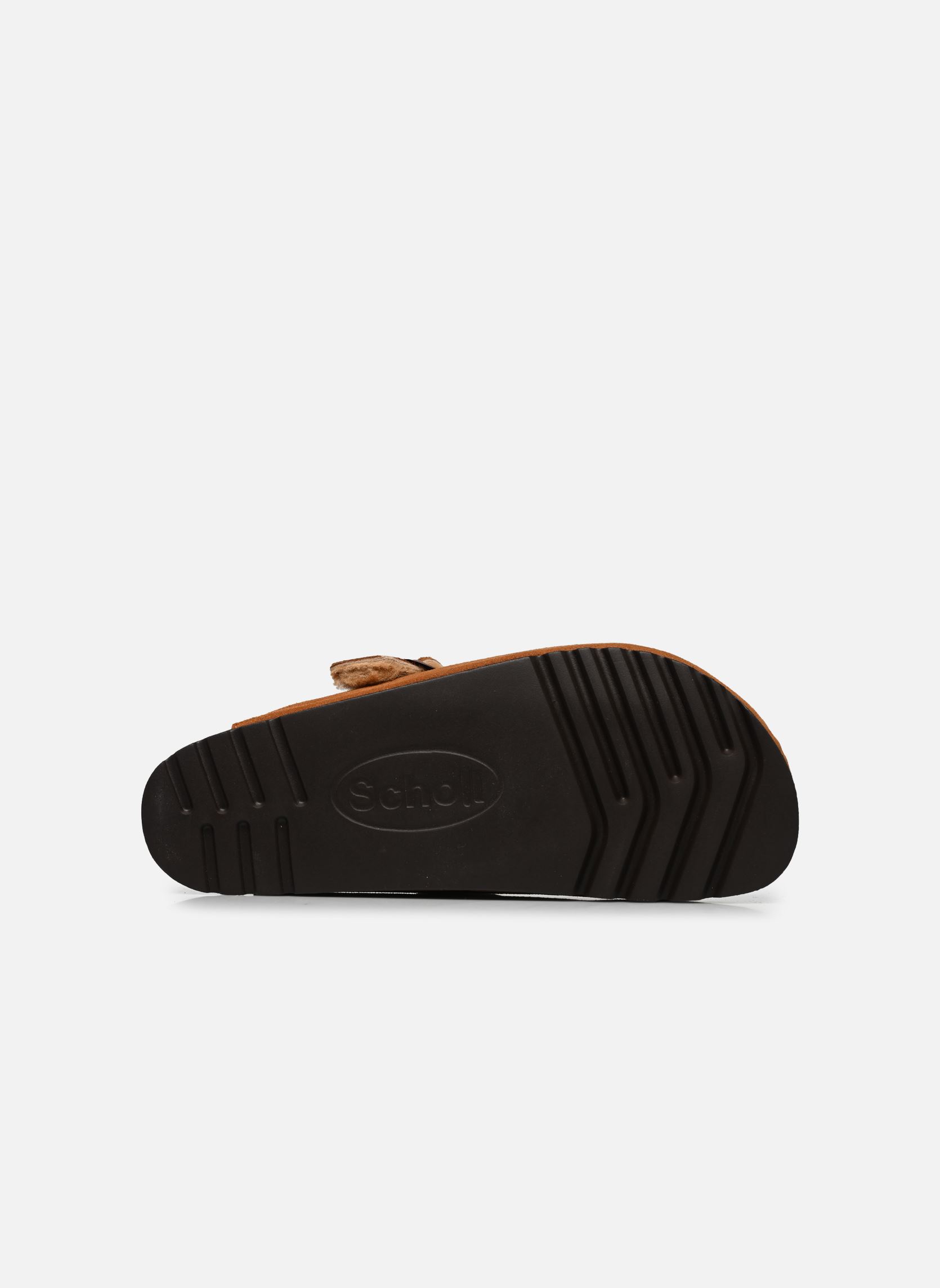 Pantofole Olivier Collection uomo marrone Scholl Pantofole Olivier Collection uomo marrone Brown Suede / Sheepskin