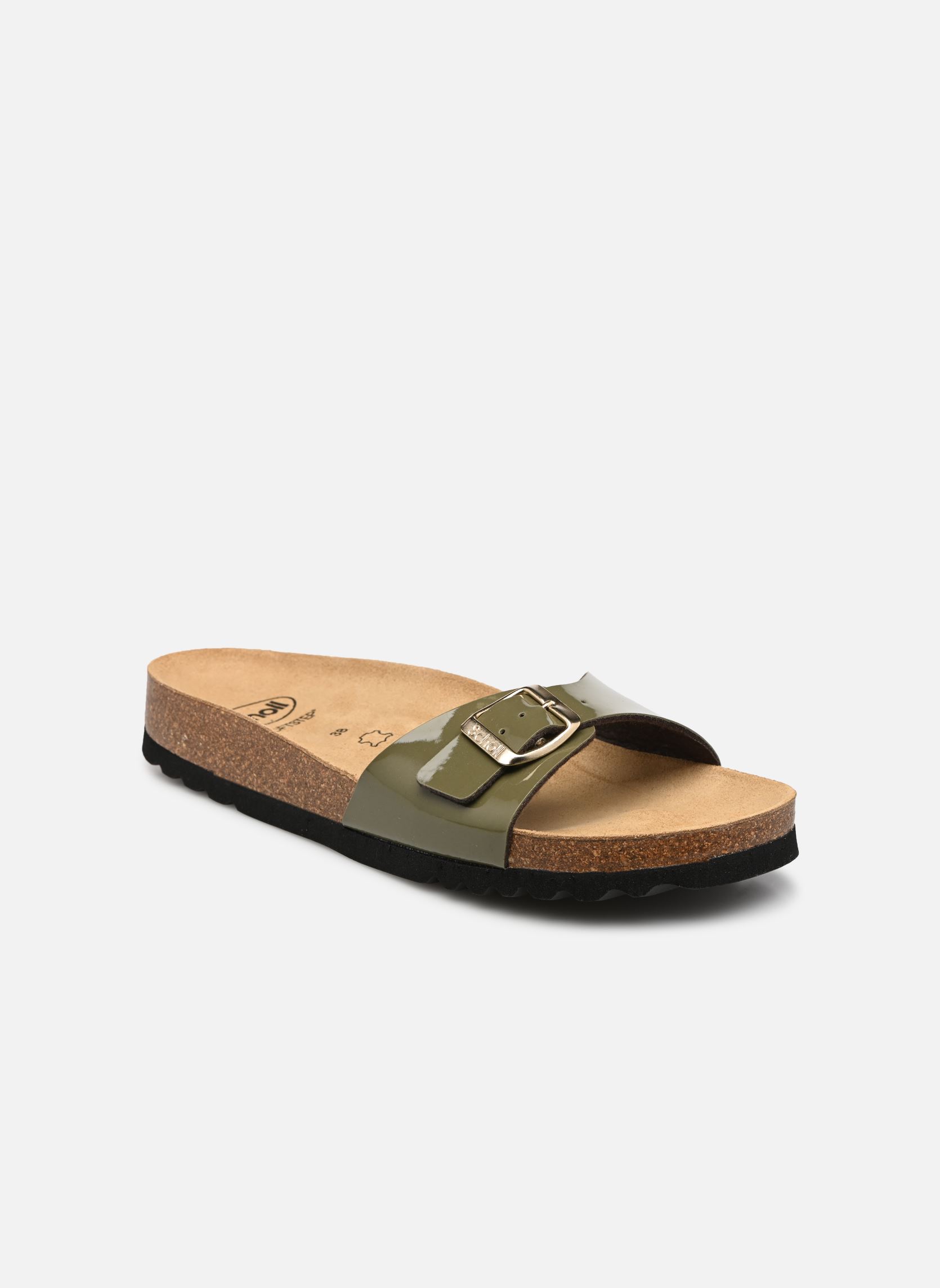 Muilen Estelle Collection dames groen Scholl Muilen Estelle Collection dames groen KAKI VERNIS