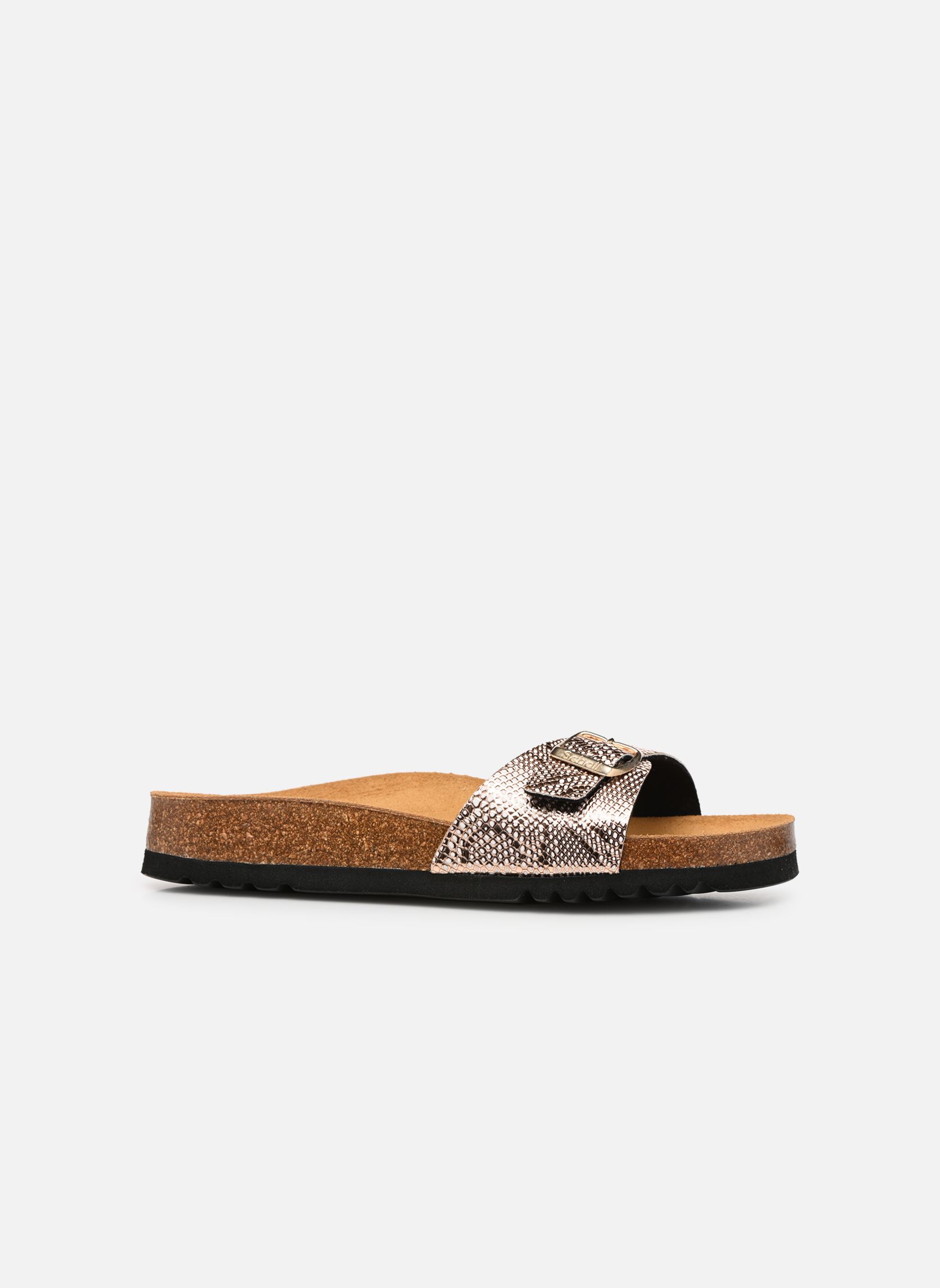 Mules Estelle Collection femme rose Scholl Mules Estelle Collection femme rose PYTHON ROSE COPPER