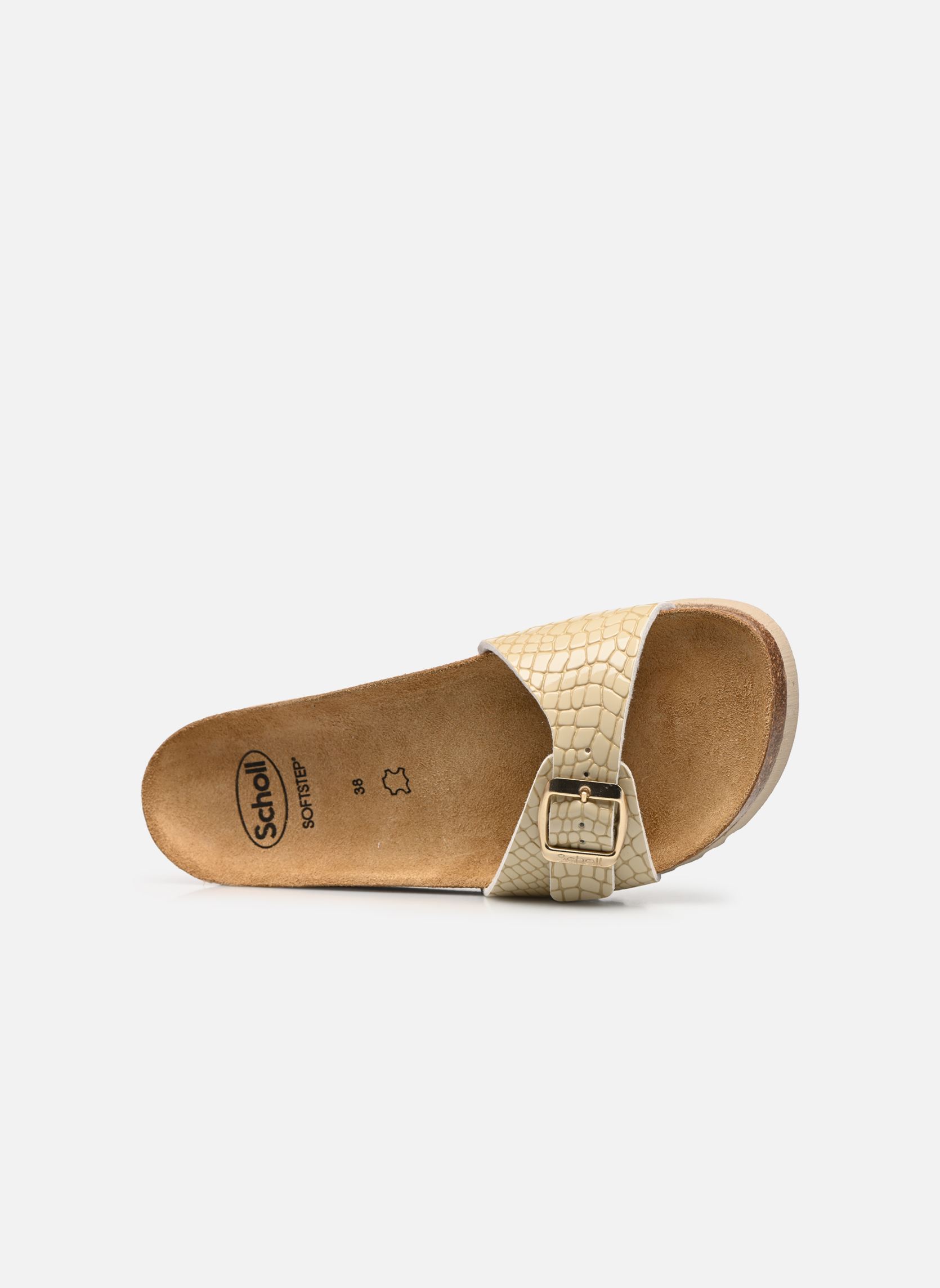 Pantoletten Estelle Collection damen weiß Scholl Pantoletten Estelle Collection damen weiß CROCO PEARL