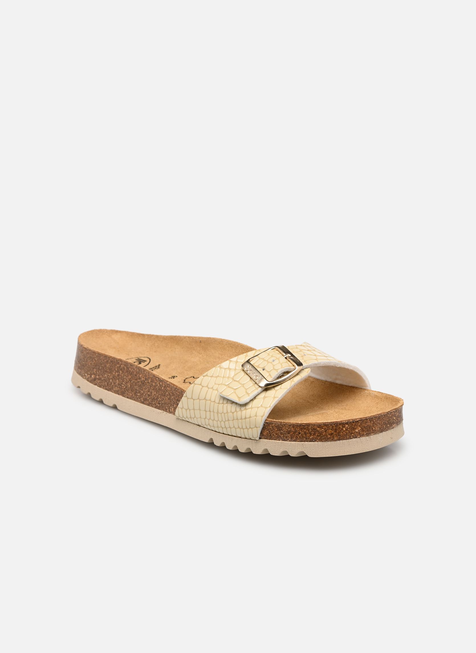 Pantoletten Estelle Collection damen weiß Scholl Pantoletten Estelle Collection damen weiß CROCO PEARL