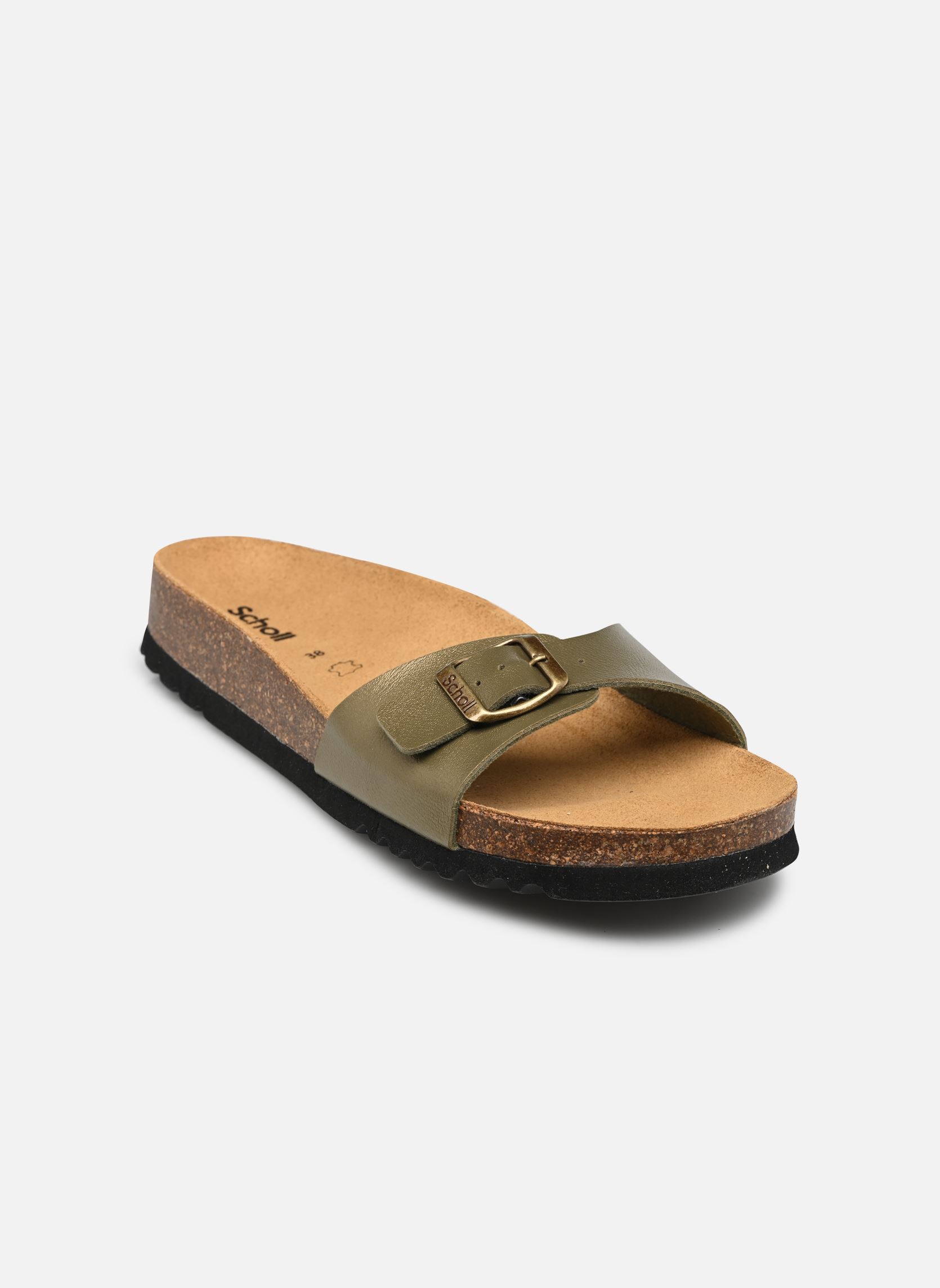 Mules Estelle Collection femme vert Scholl Mules Estelle Collection femme vert KAKI SYNTHETIC BIS