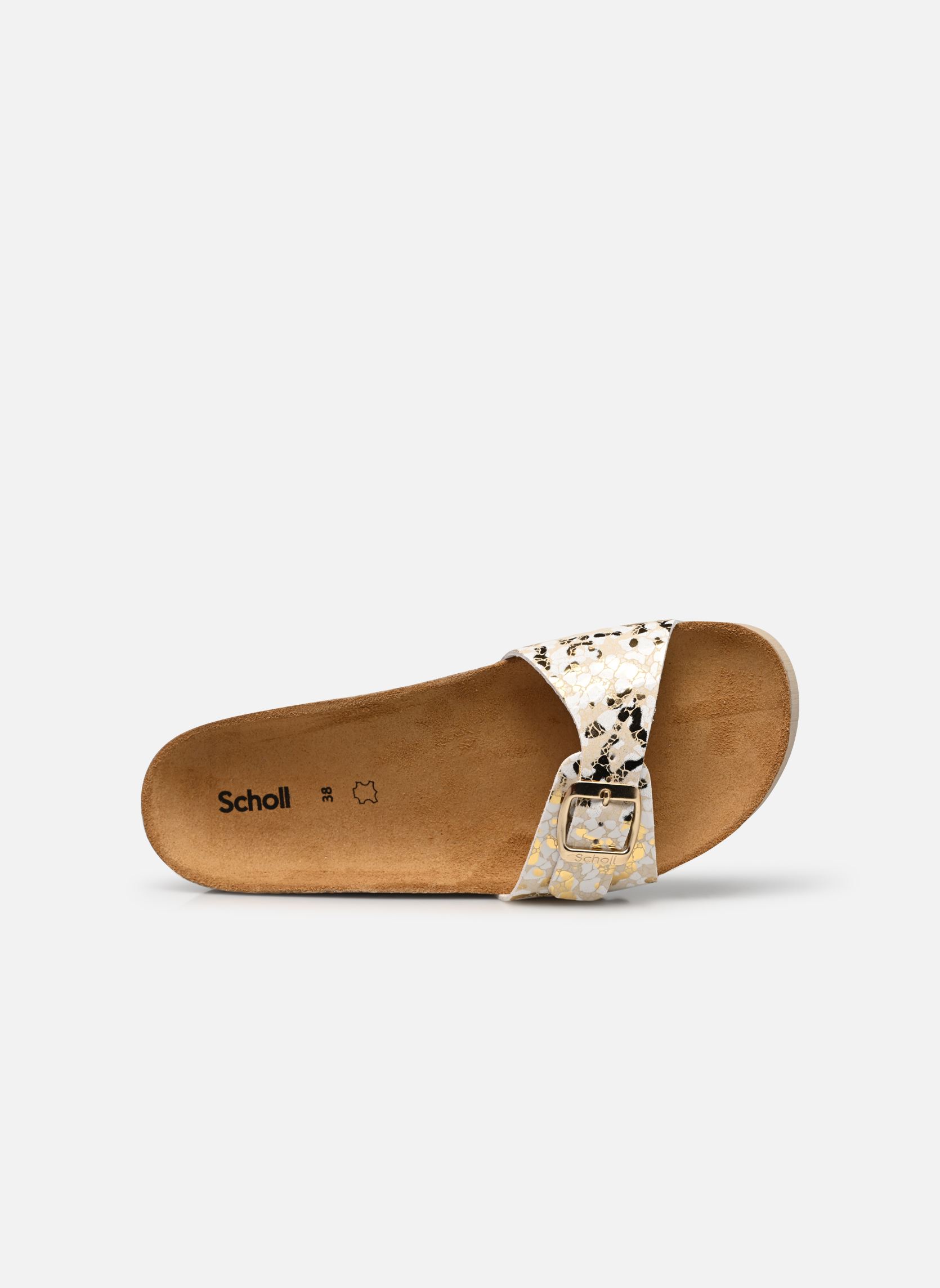Pantoletten Estelle Collection damen mehrfarbig Scholl Pantoletten Estelle Collection damen mehrfarbig GOLD / WHITE SYNTHETIC TAMESIS