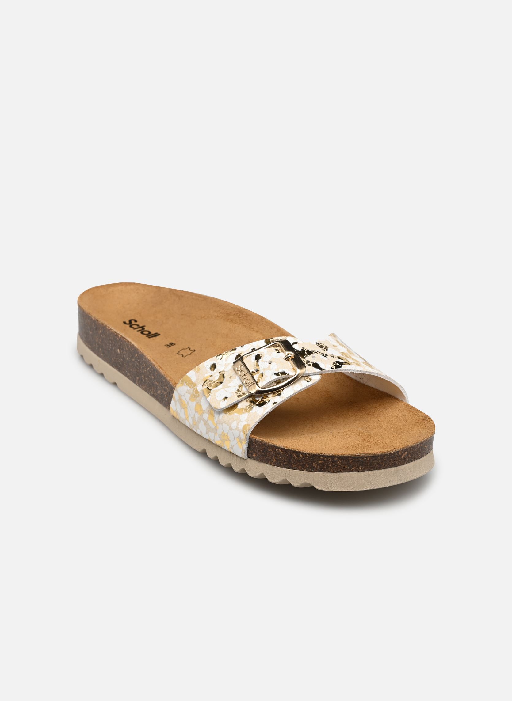 Pantoletten Estelle Collection damen mehrfarbig Scholl Pantoletten Estelle Collection damen mehrfarbig GOLD / WHITE SYNTHETIC TAMESIS