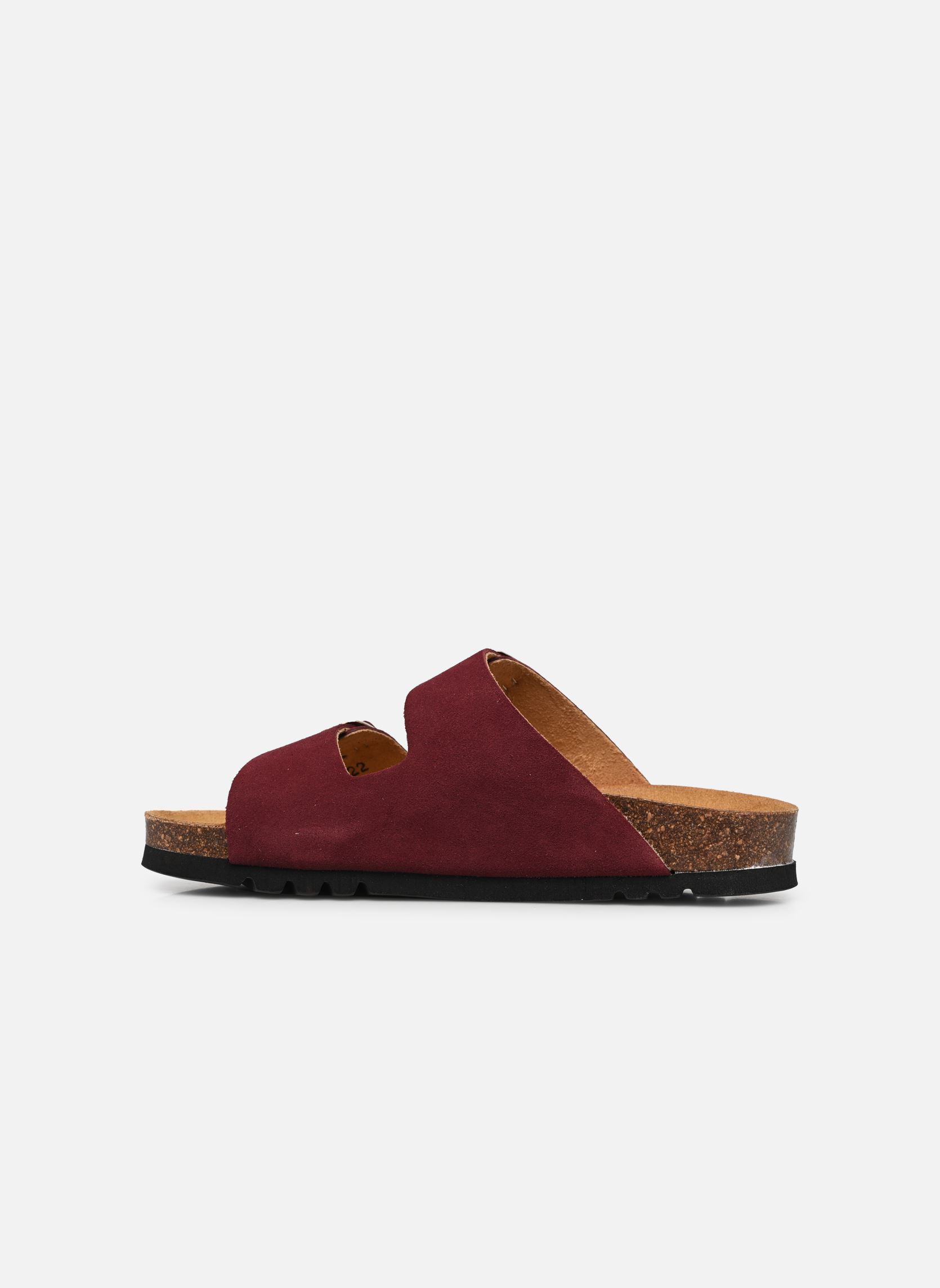 Pantoletten JOSEPHINE COLLECTION damen bordeaux Scholl Pantoletten JOSEPHINE COLLECTION damen bordeaux Wine Suede